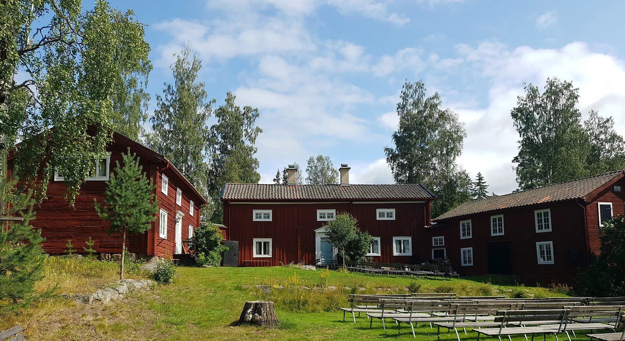 Photo showing: Local heritage centre "Fornhemmet" in Arbrå