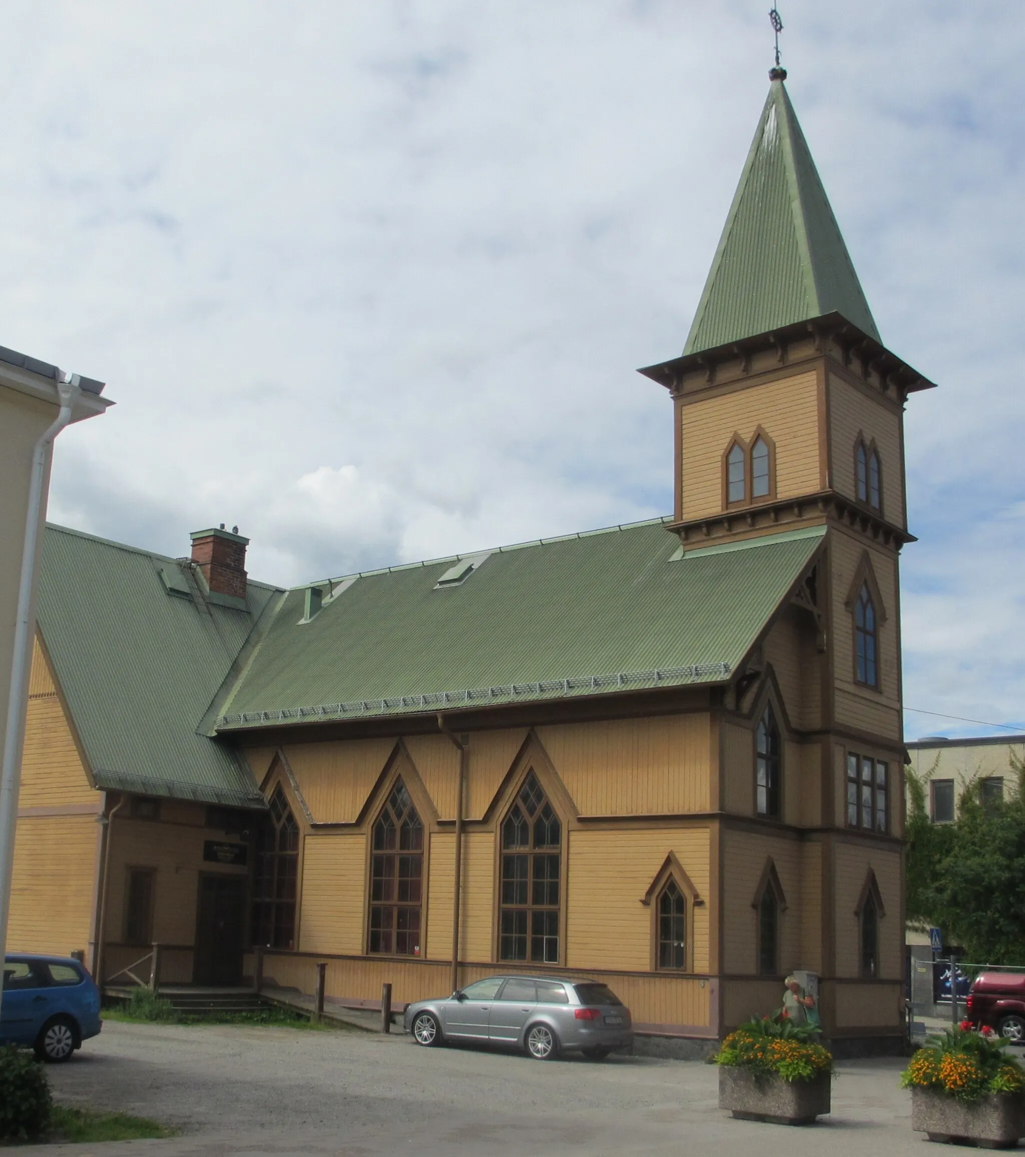 Photo showing: Träkyrkan, Bollnäs