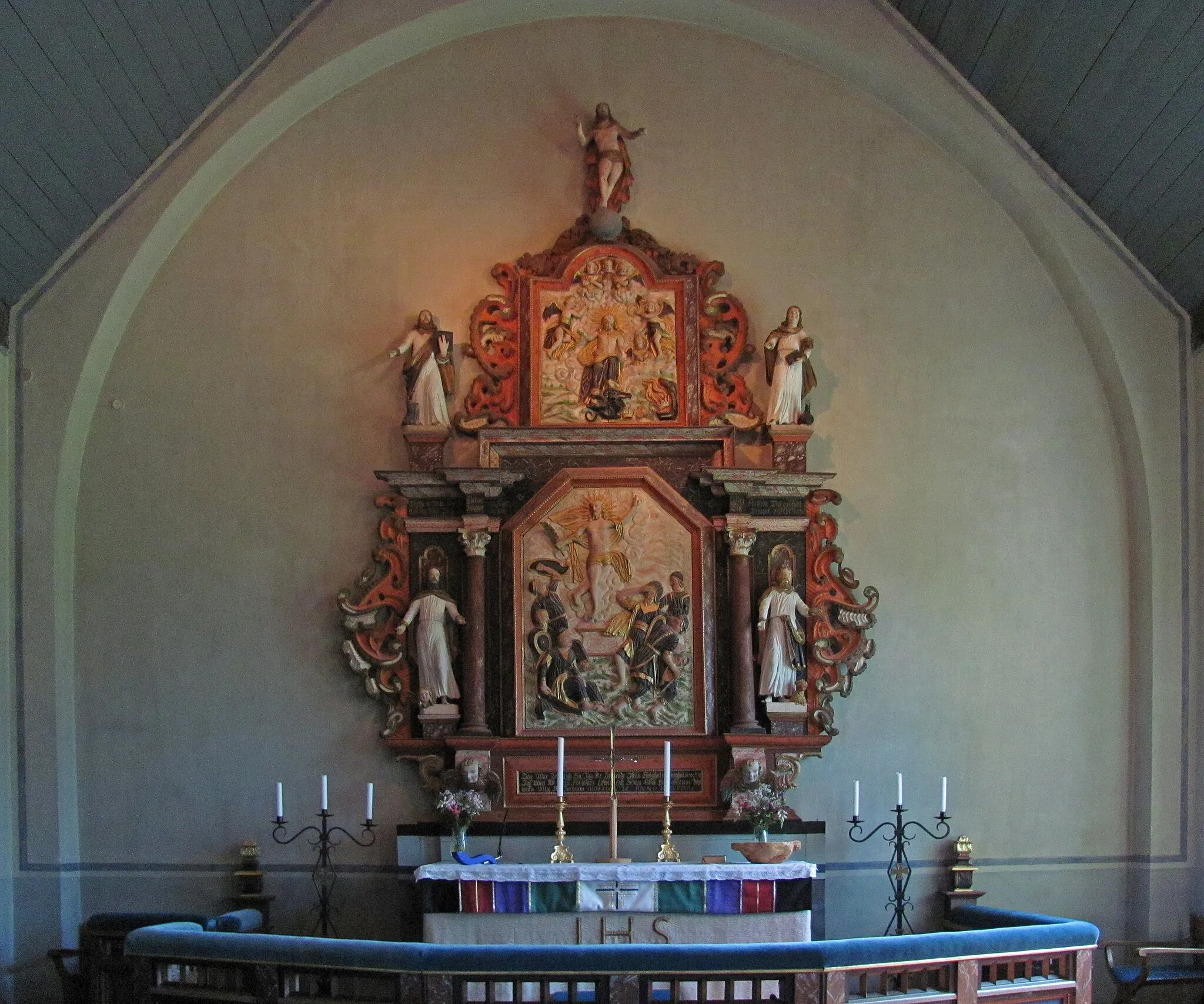 Photo showing: Forshaga kyrka, altare