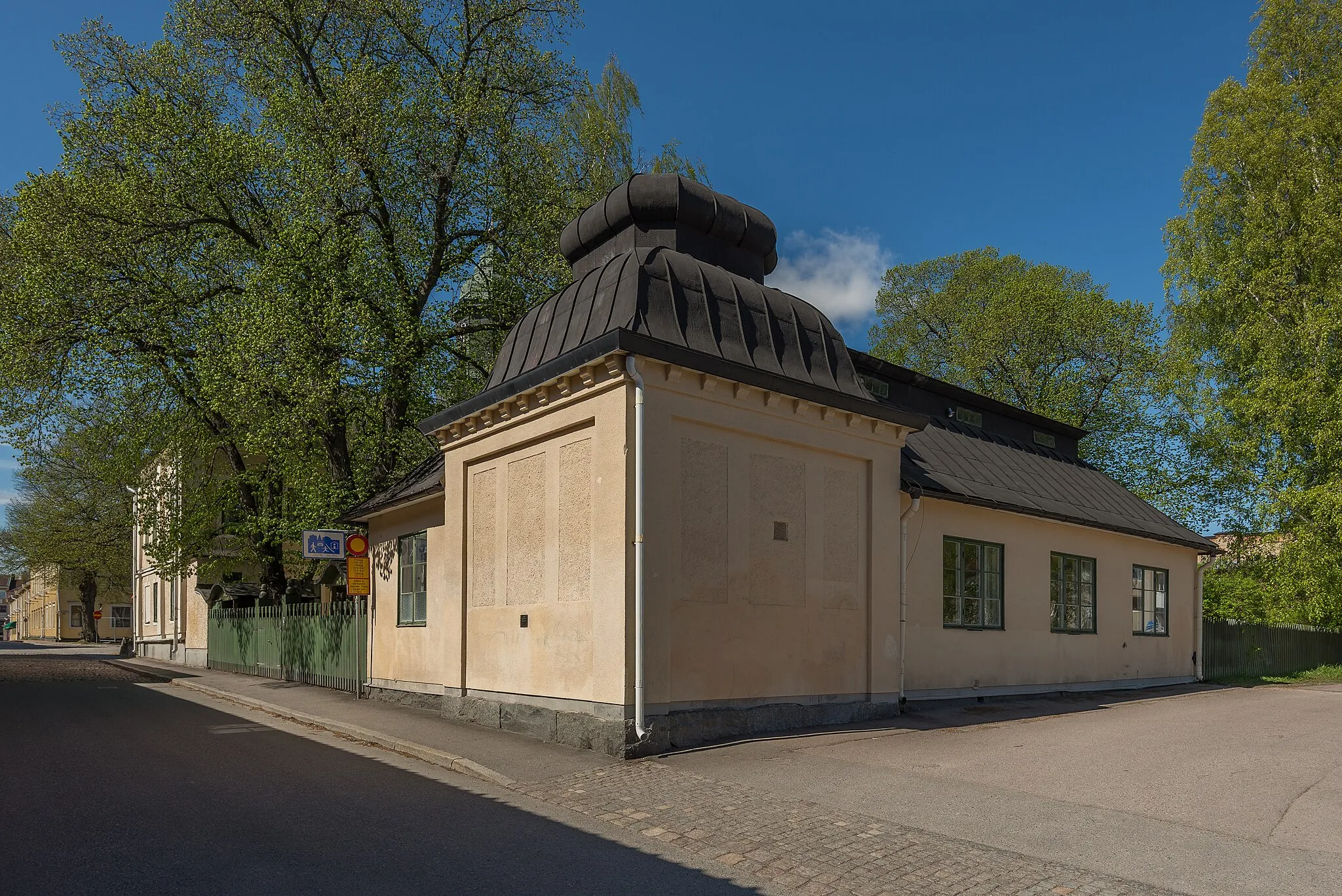 Photo showing: Annex to Hedemora rådhus, the old city hall of Hedemora, Sweden.