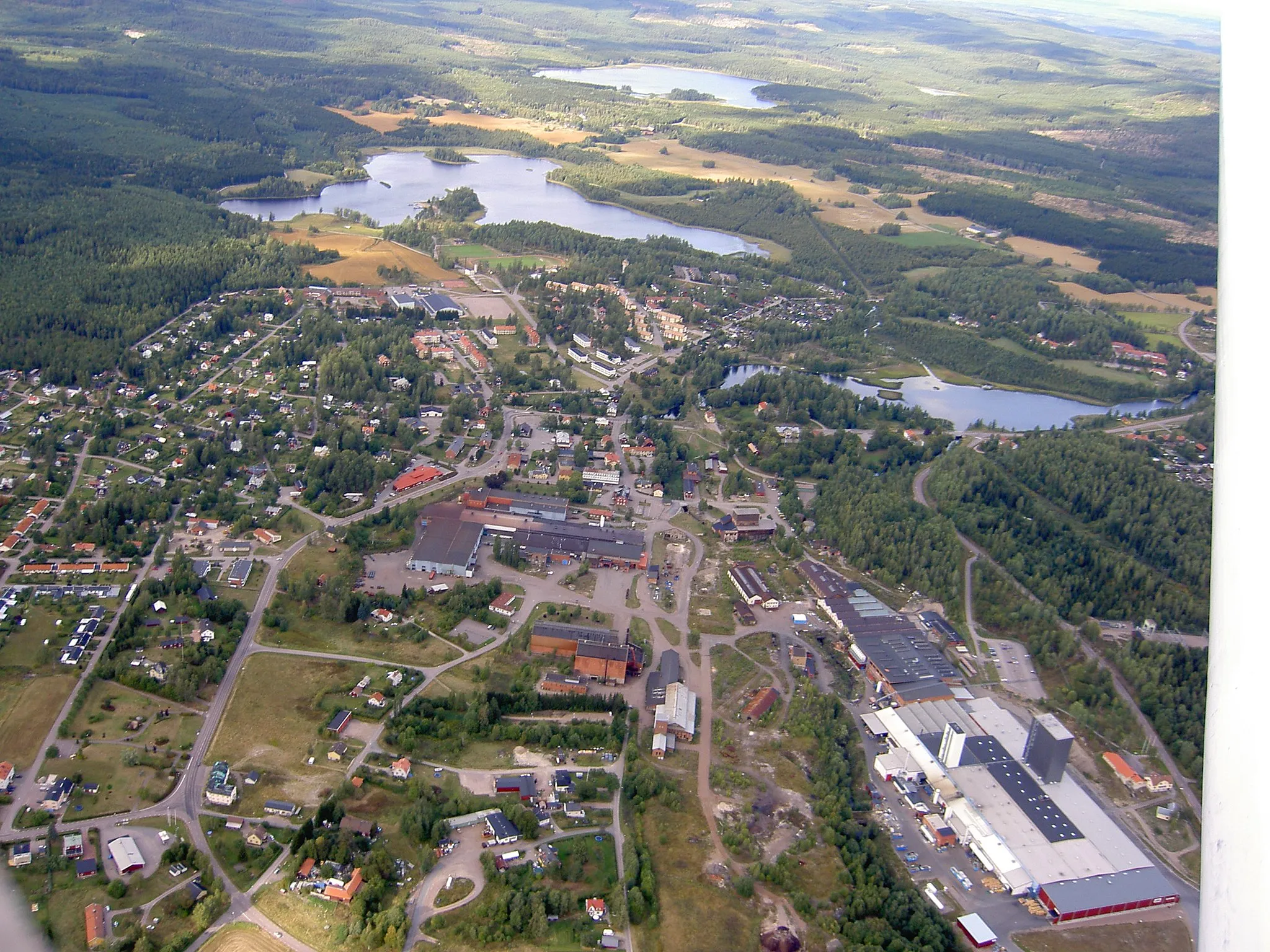 Photo showing: Långshyttan, Hedemora municipality, Sweden.