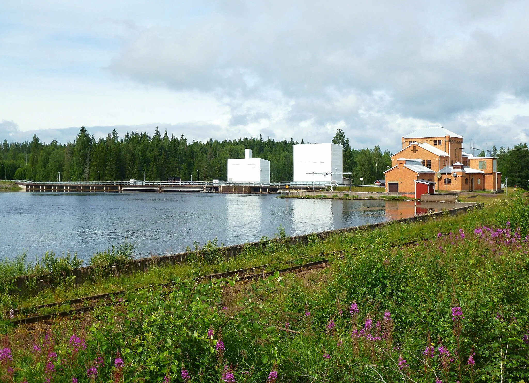 Photo showing: Mockfjärds kraftstation