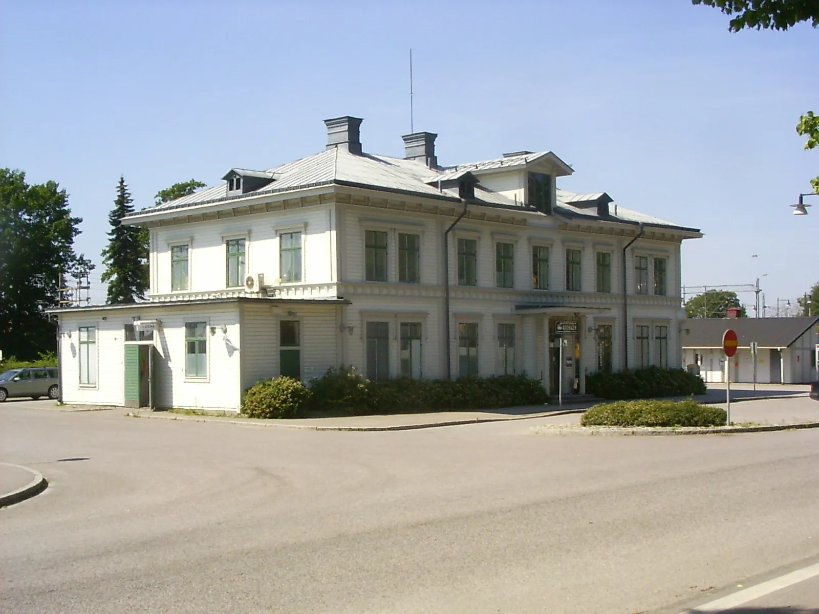 Photo showing: Köping, train station