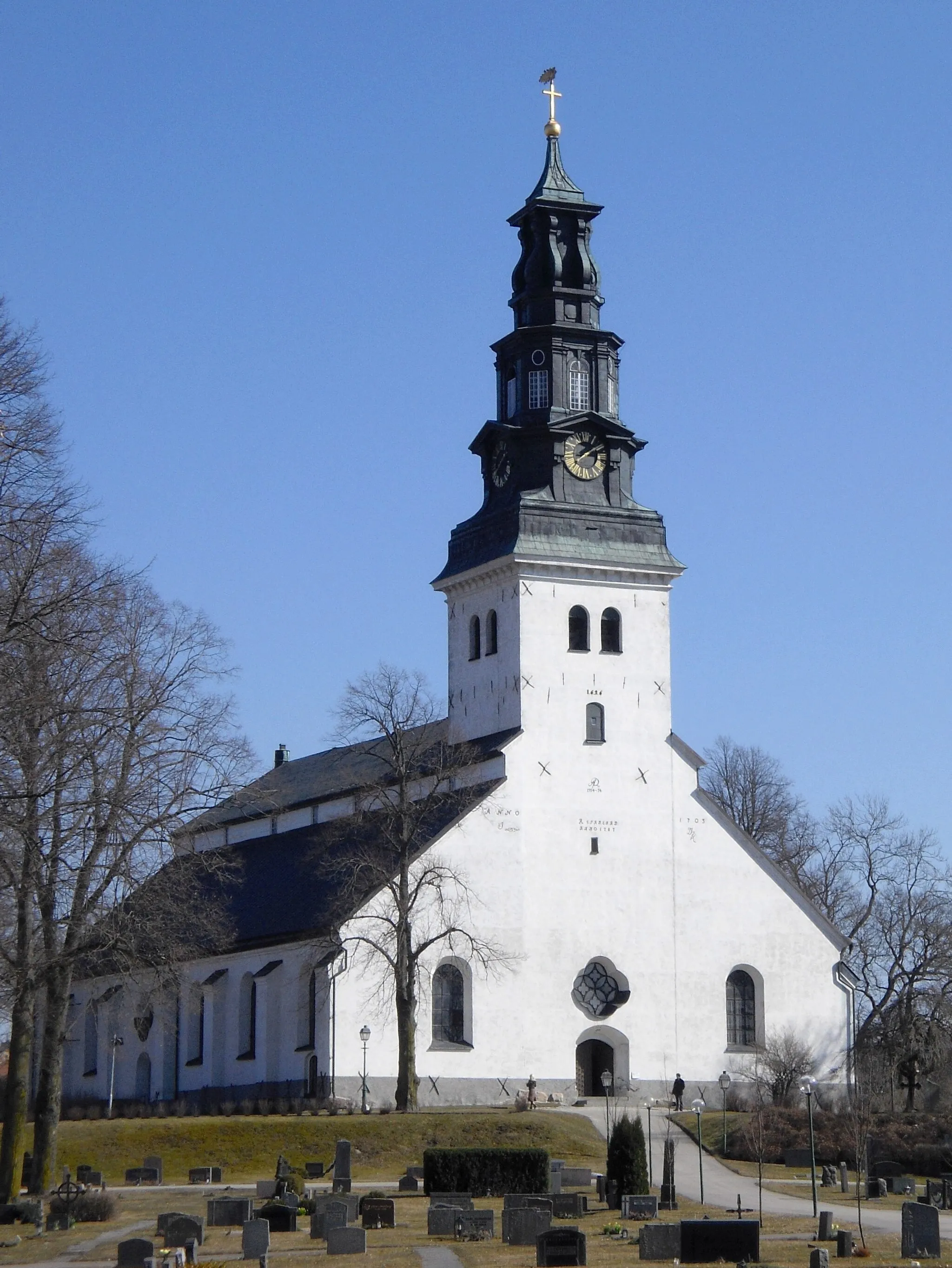 Photo showing: The city church in the town Köping in Sweden