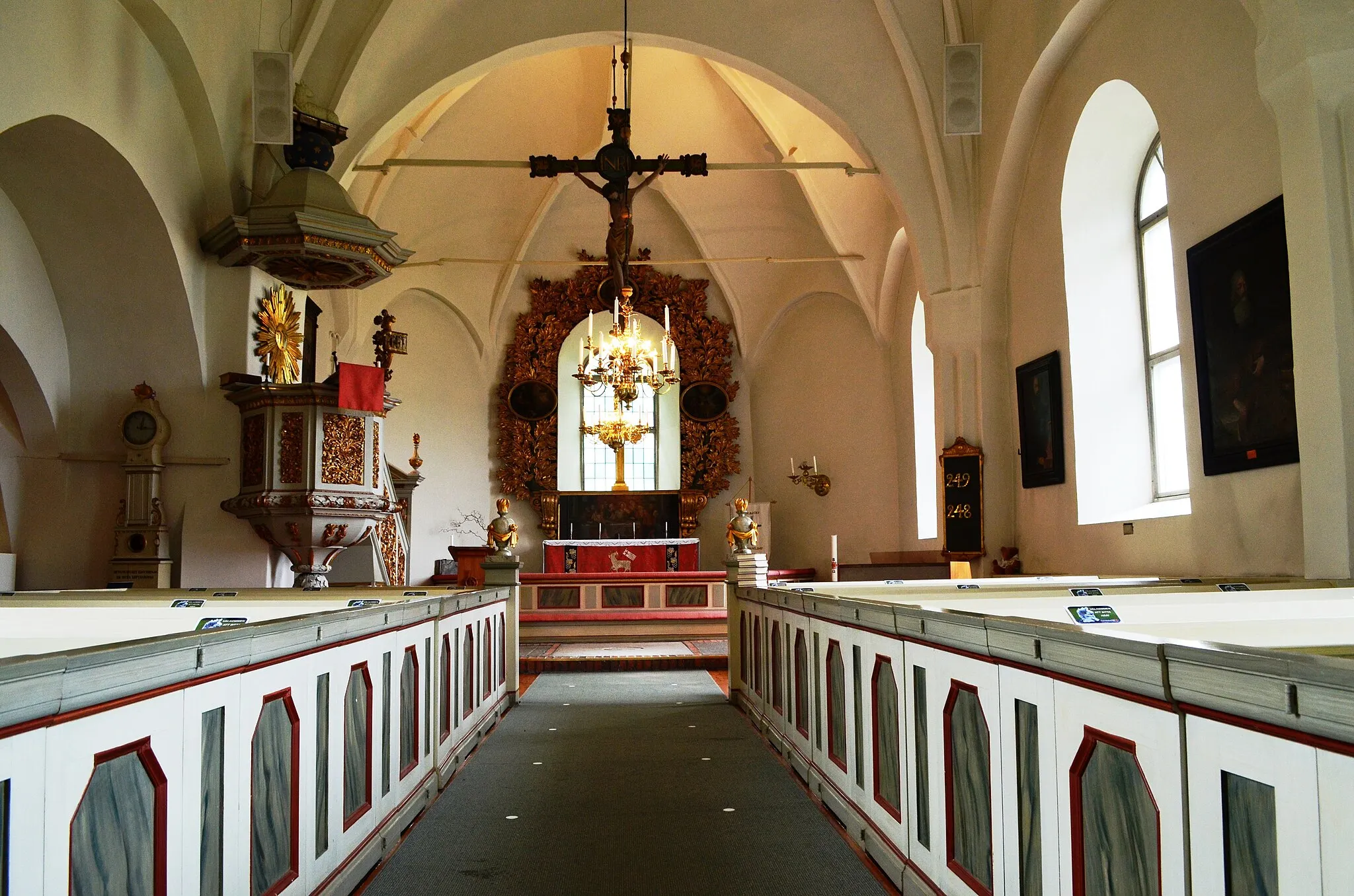 Photo showing: Kolbäck kyrkas kyrksal