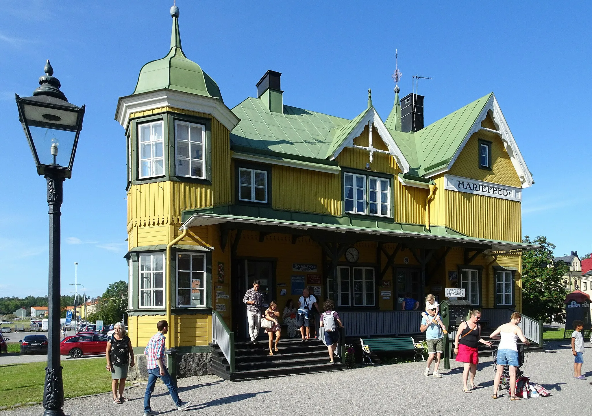 Photo showing: Mariefreds järnvägsstation