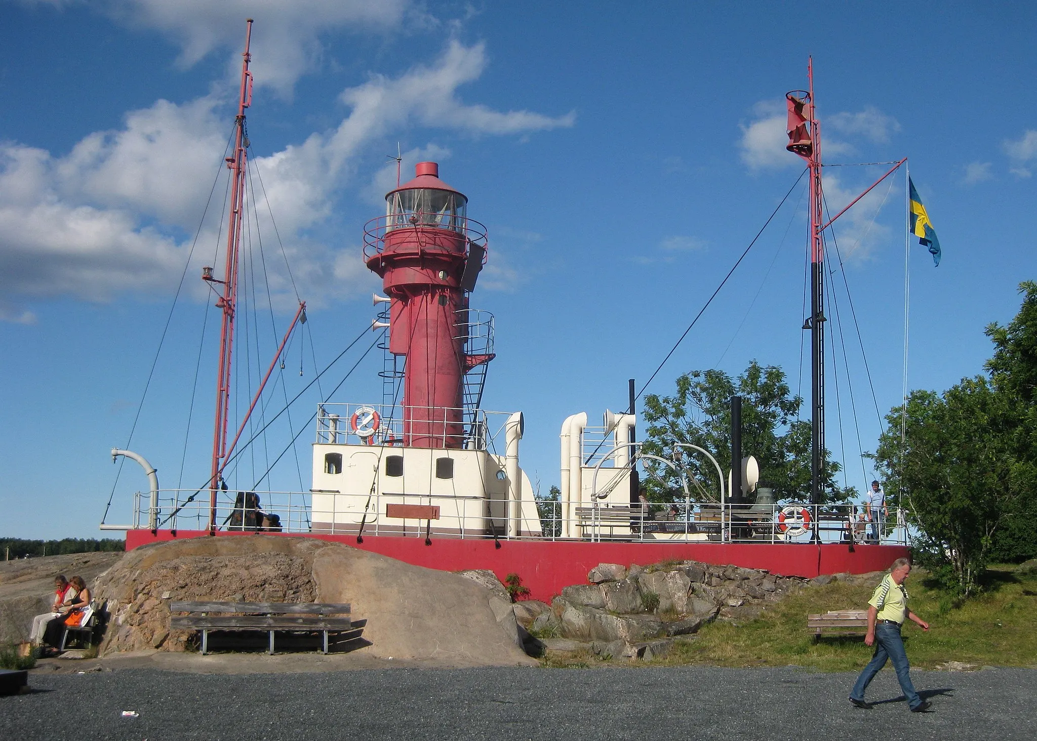 Photo showing: Fyrskeppsudden i Öregrund