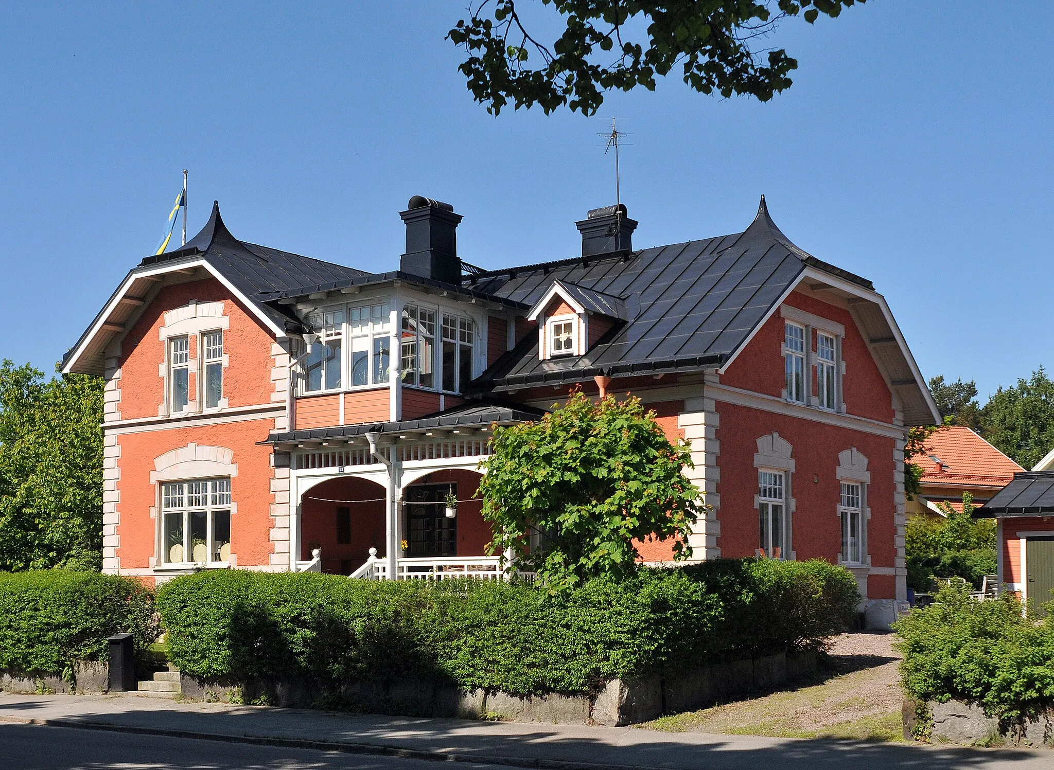 Photo showing: En äldre byggnad i Oxelösund.