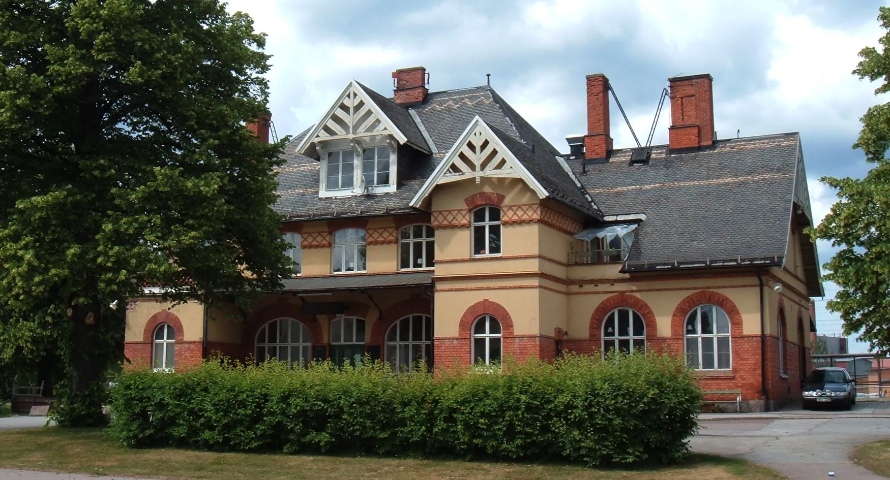 Photo showing: Skinnskattebergs station