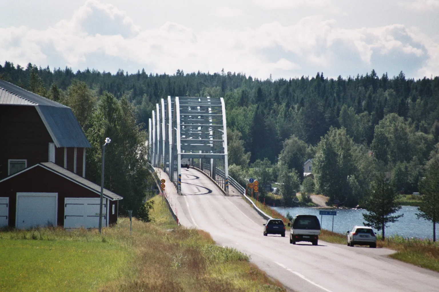 Photo showing: Brücke über Luleävl westlich Luleå