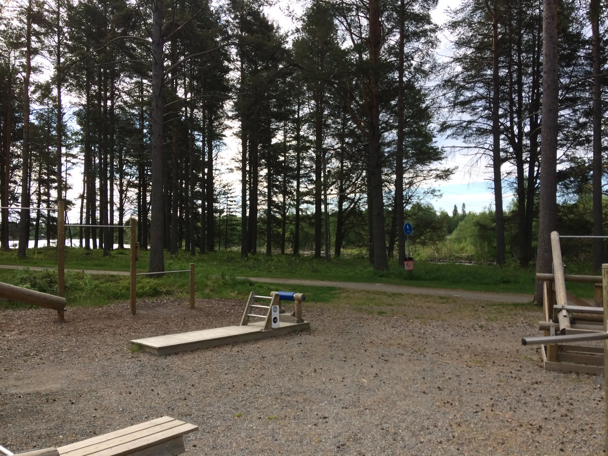Photo showing: Utegymmet vid Byske älv i Skellefteå kommun