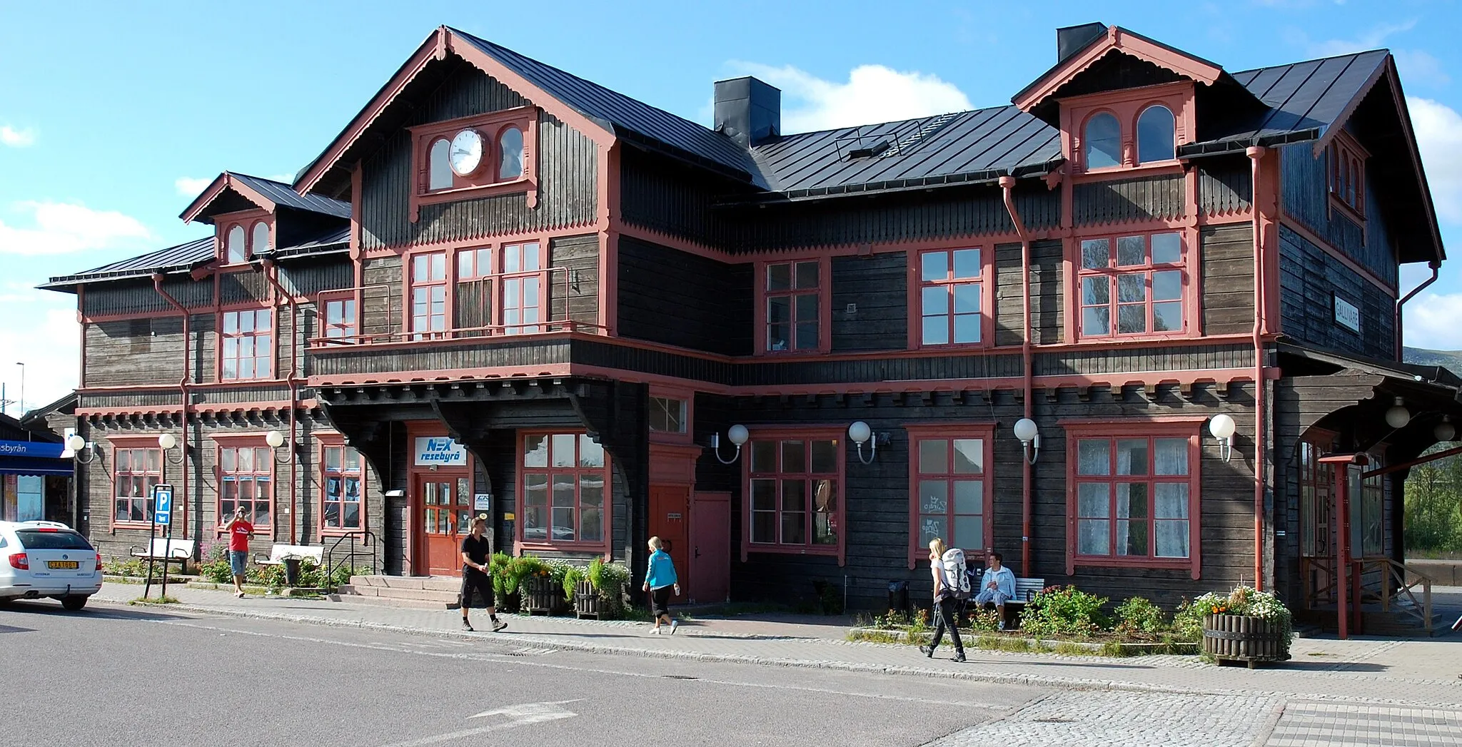 Photo showing: Gällivare järnvägsstation