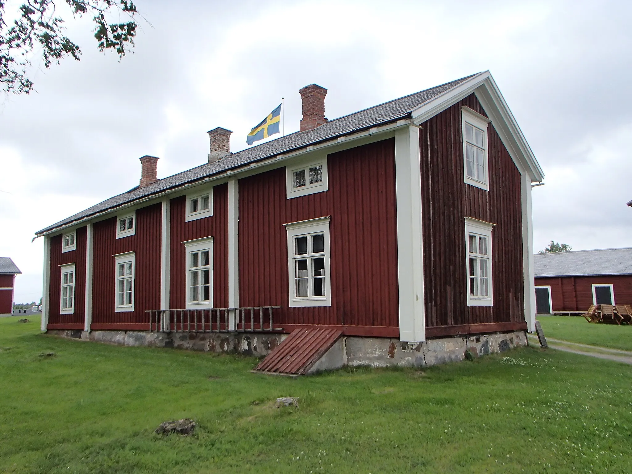 Photo showing: in the RAÄ buildings database.