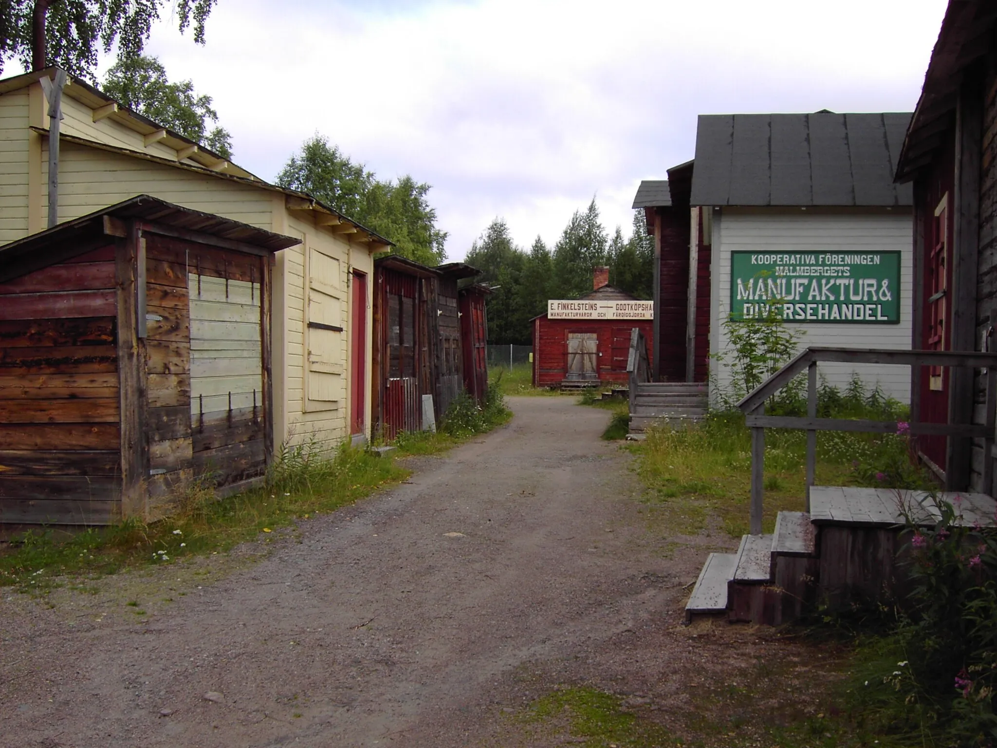 Photo showing: Kåkstaden, Malmberget