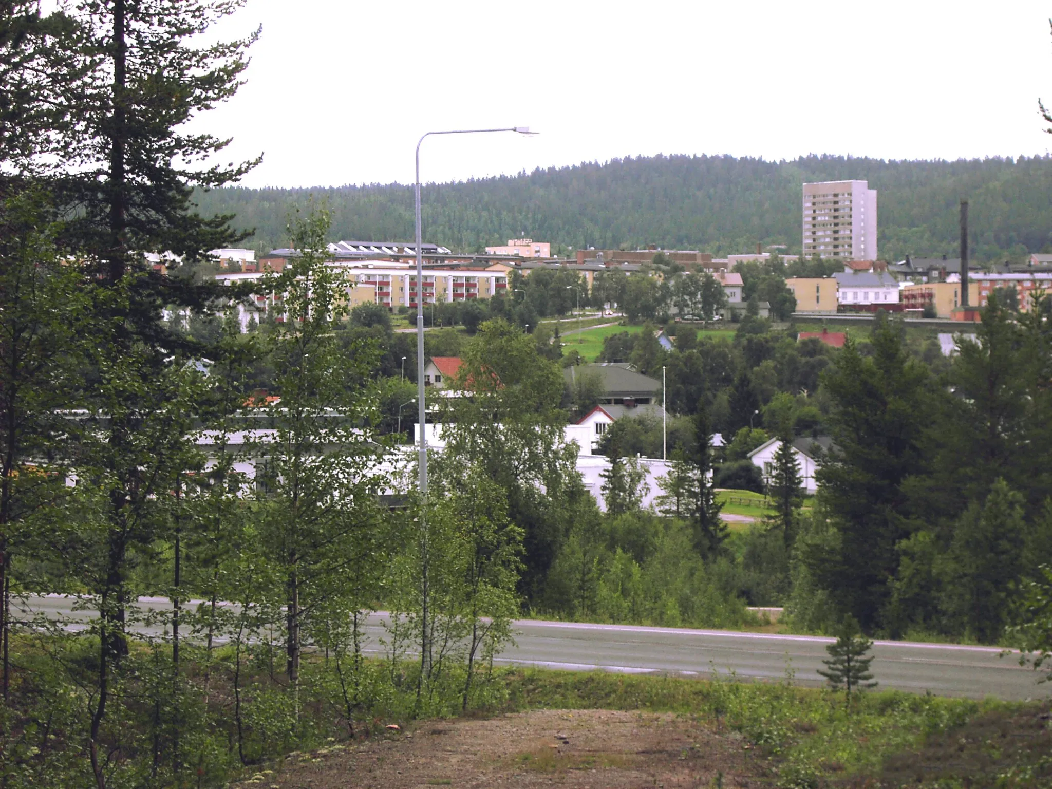 Photo showing: Malmberget, Gällivare Municipality, Sweden