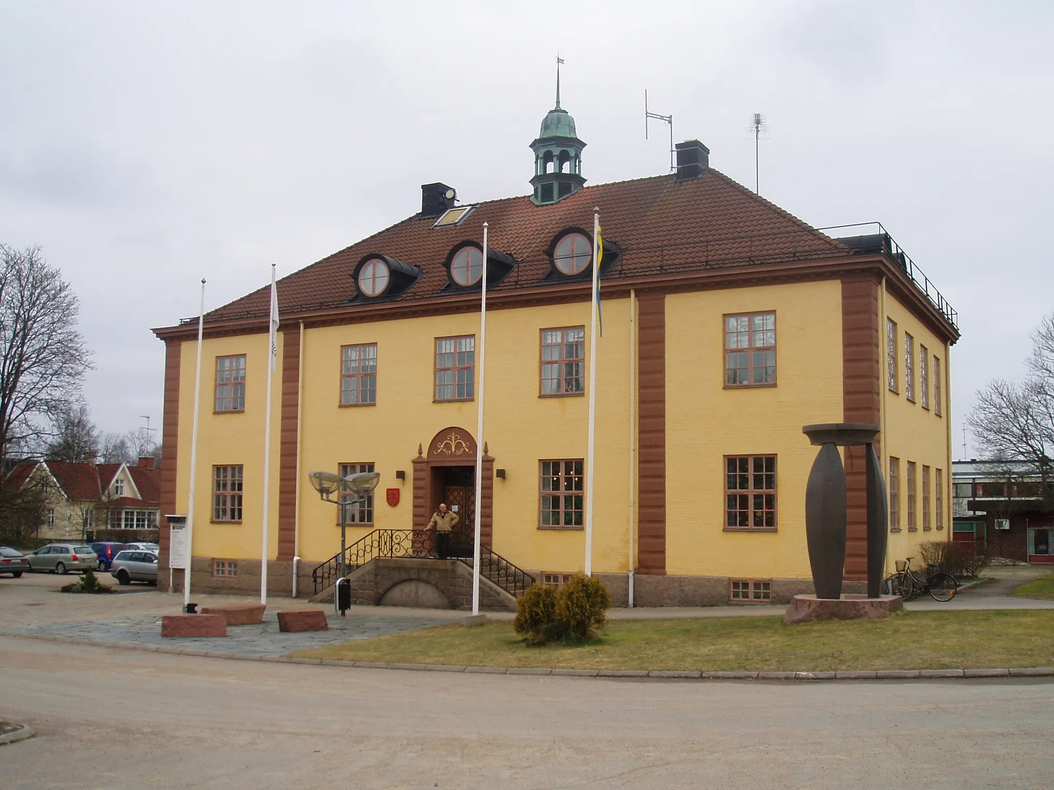 Photo showing: Town hall of Uppvindinge municipality located in Åseda. Architect Paul Boberg (1928)