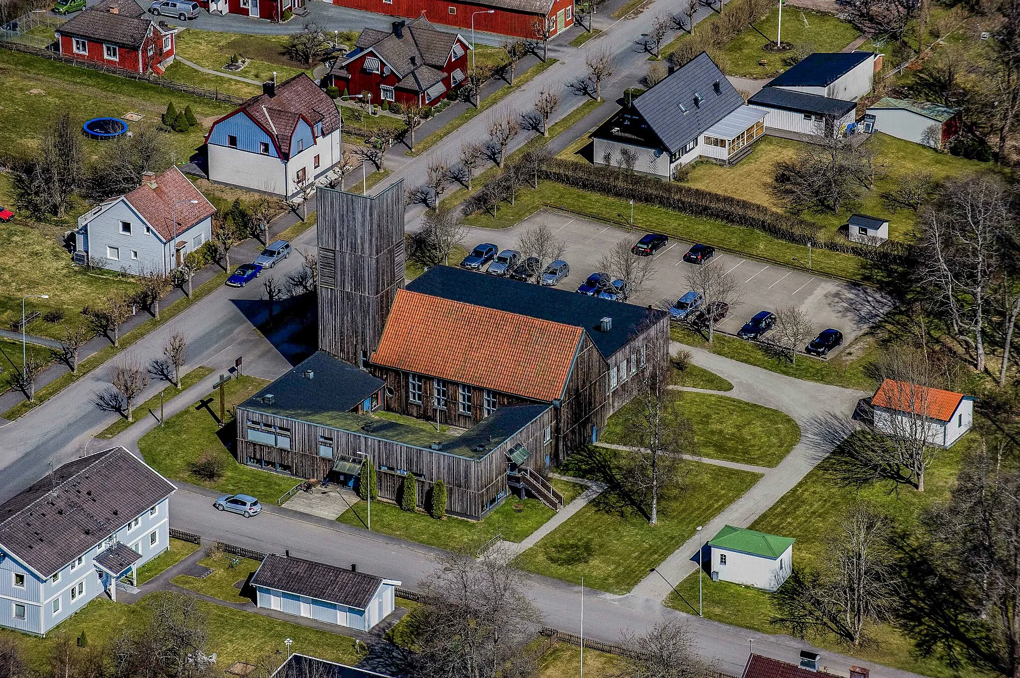 Photo showing: in the RAÄ buildings database.