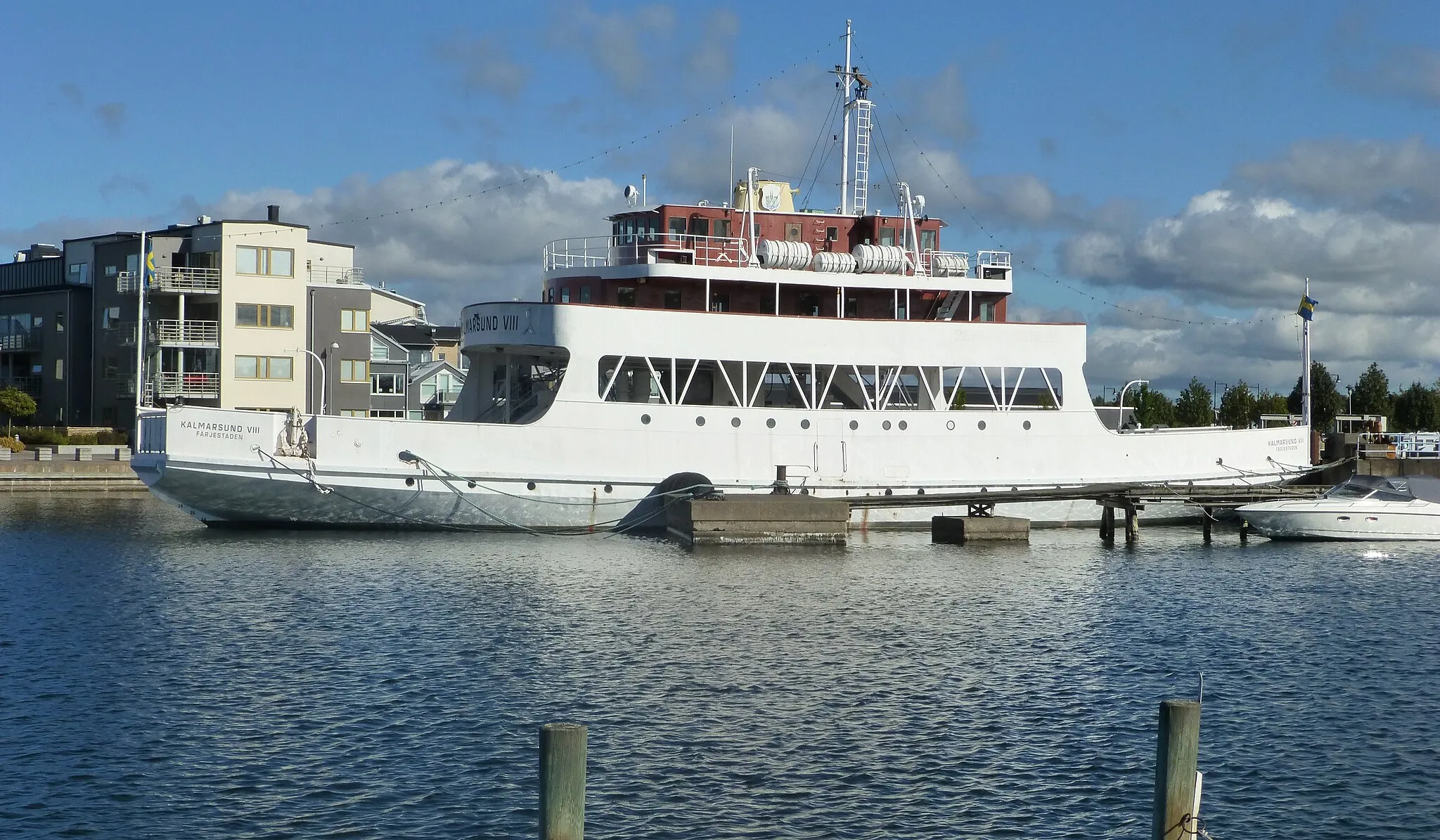 Photo showing: Färjestaden.The ferry KALMARSUND VIII.