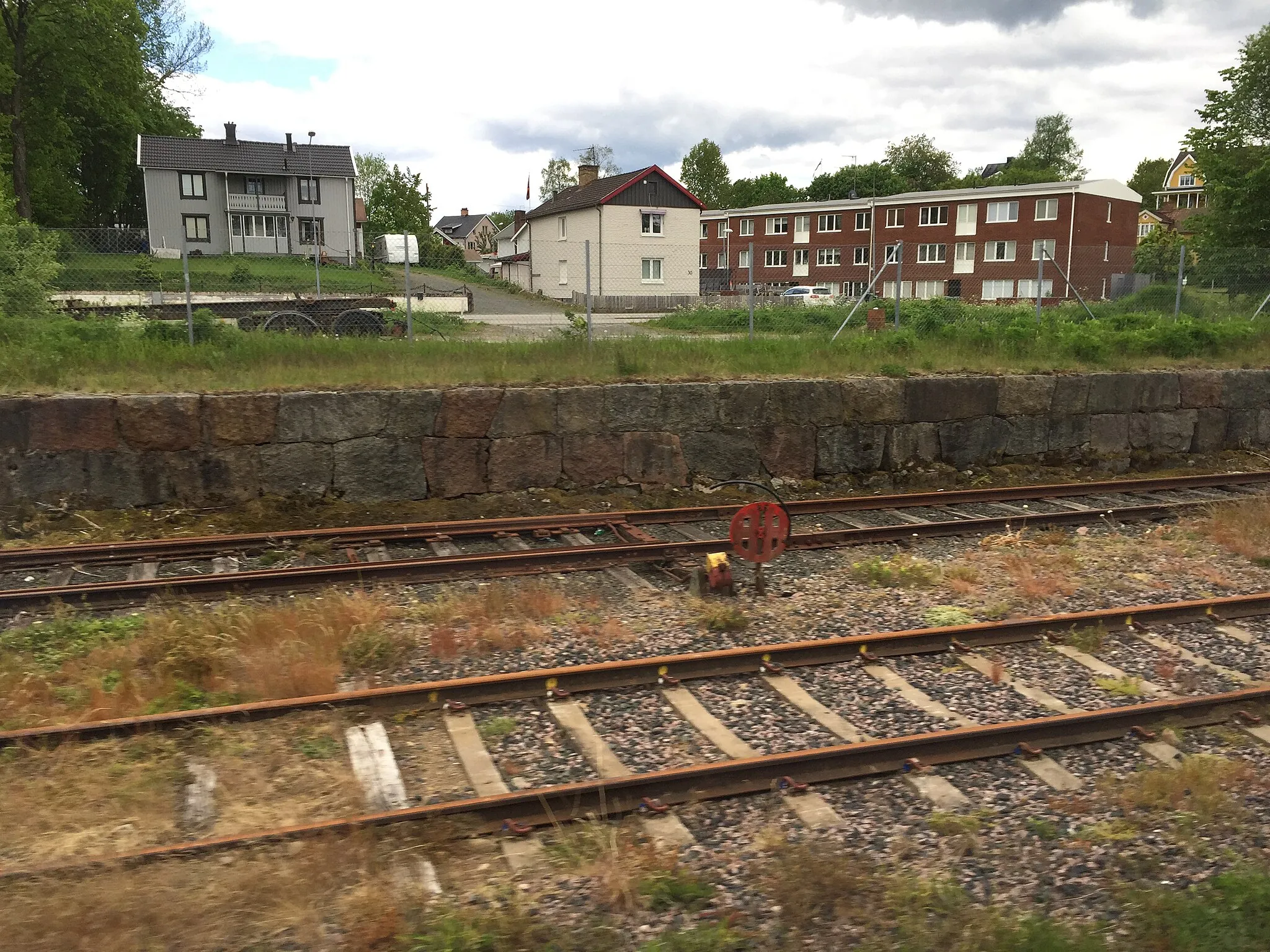Photo showing: Forserum från järnvägen