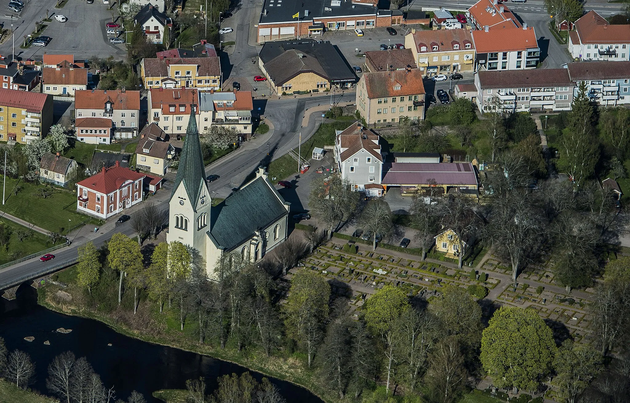 Photo showing: The Högsby church