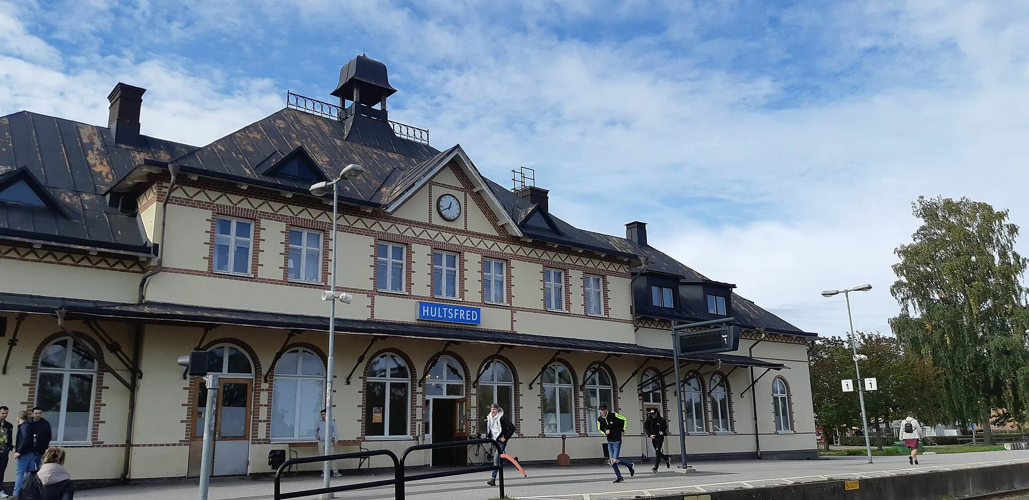 Photo showing: Hultsfreds station