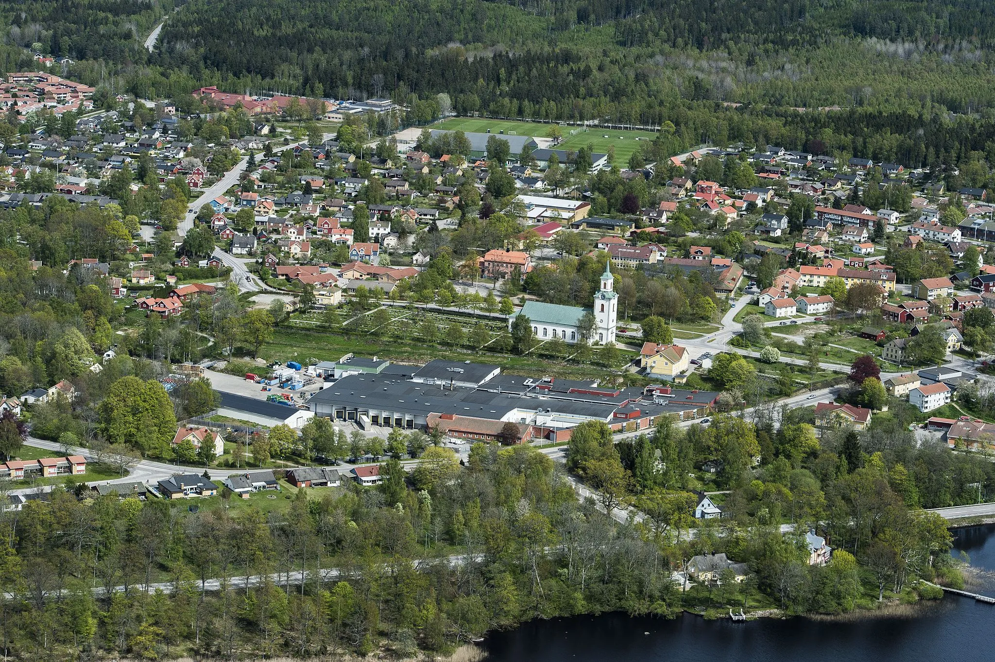 Photo showing: The Tingsås church