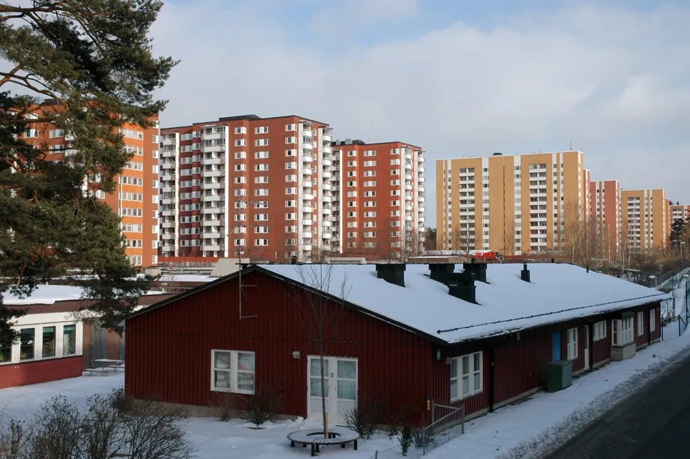 Photo showing: Sibeliusgången i Akalla