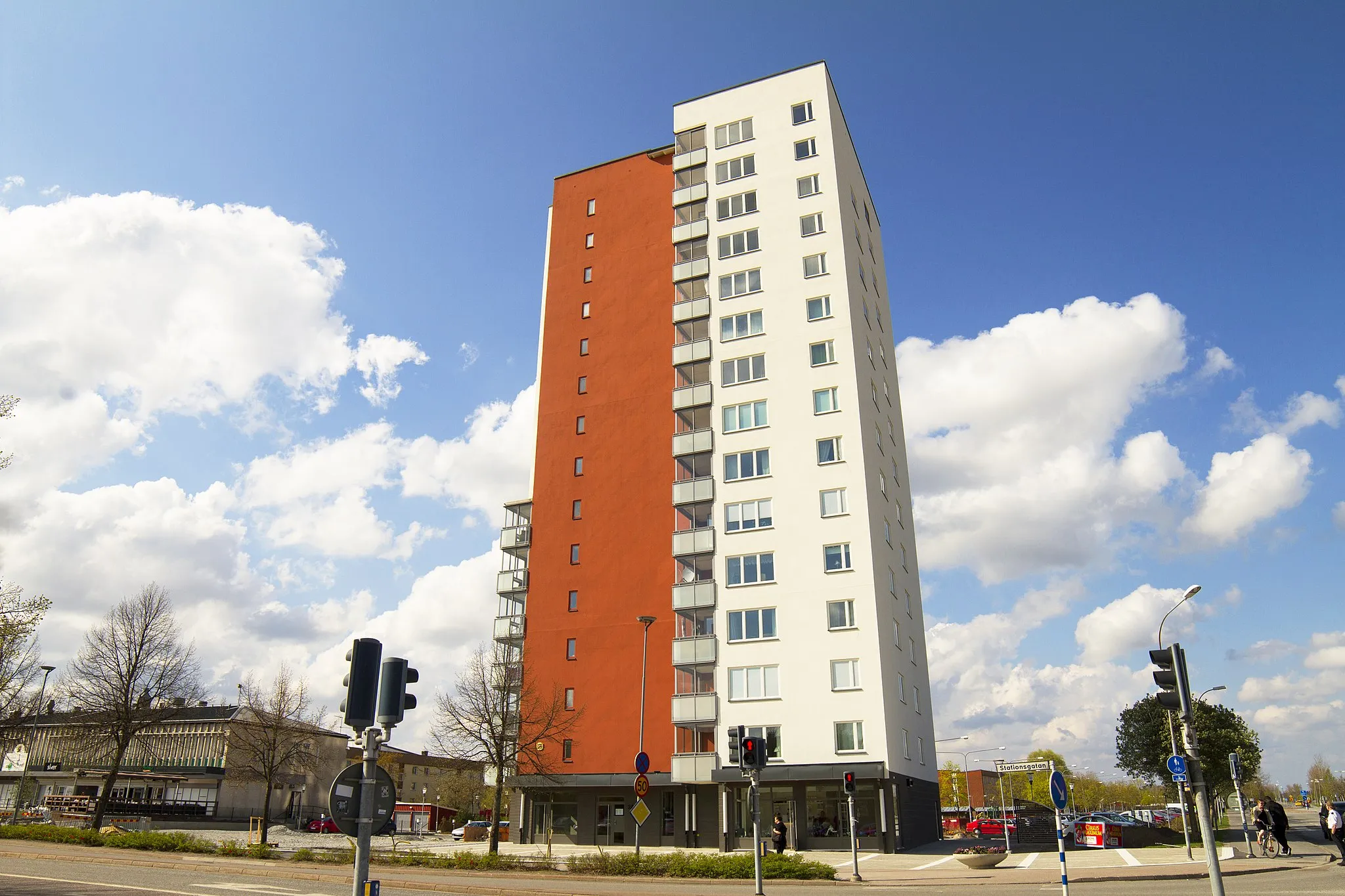 Photo showing: Taken by myself. This is Marsta Tower close to Marsta Railways station north of Stockholm, Sweden