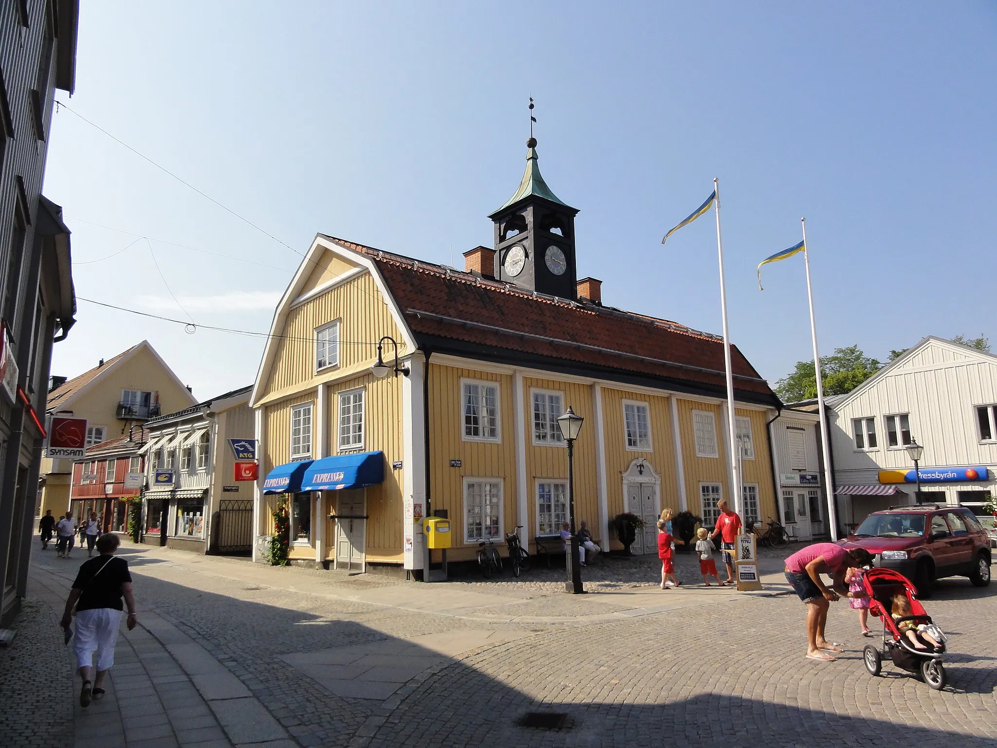Photo showing: City hall in Norrtälje