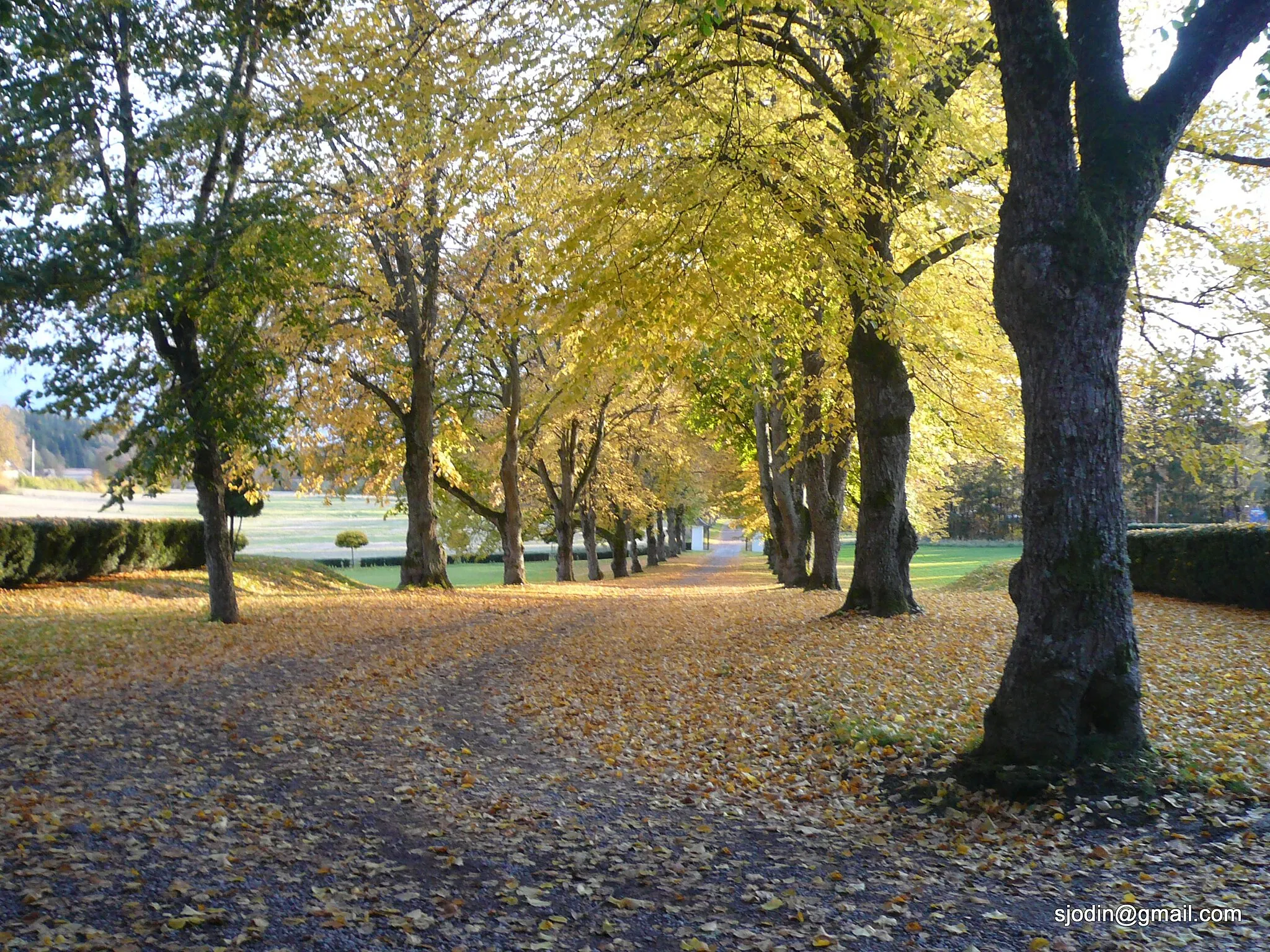 Photo showing: The entrance to Hammersta gård