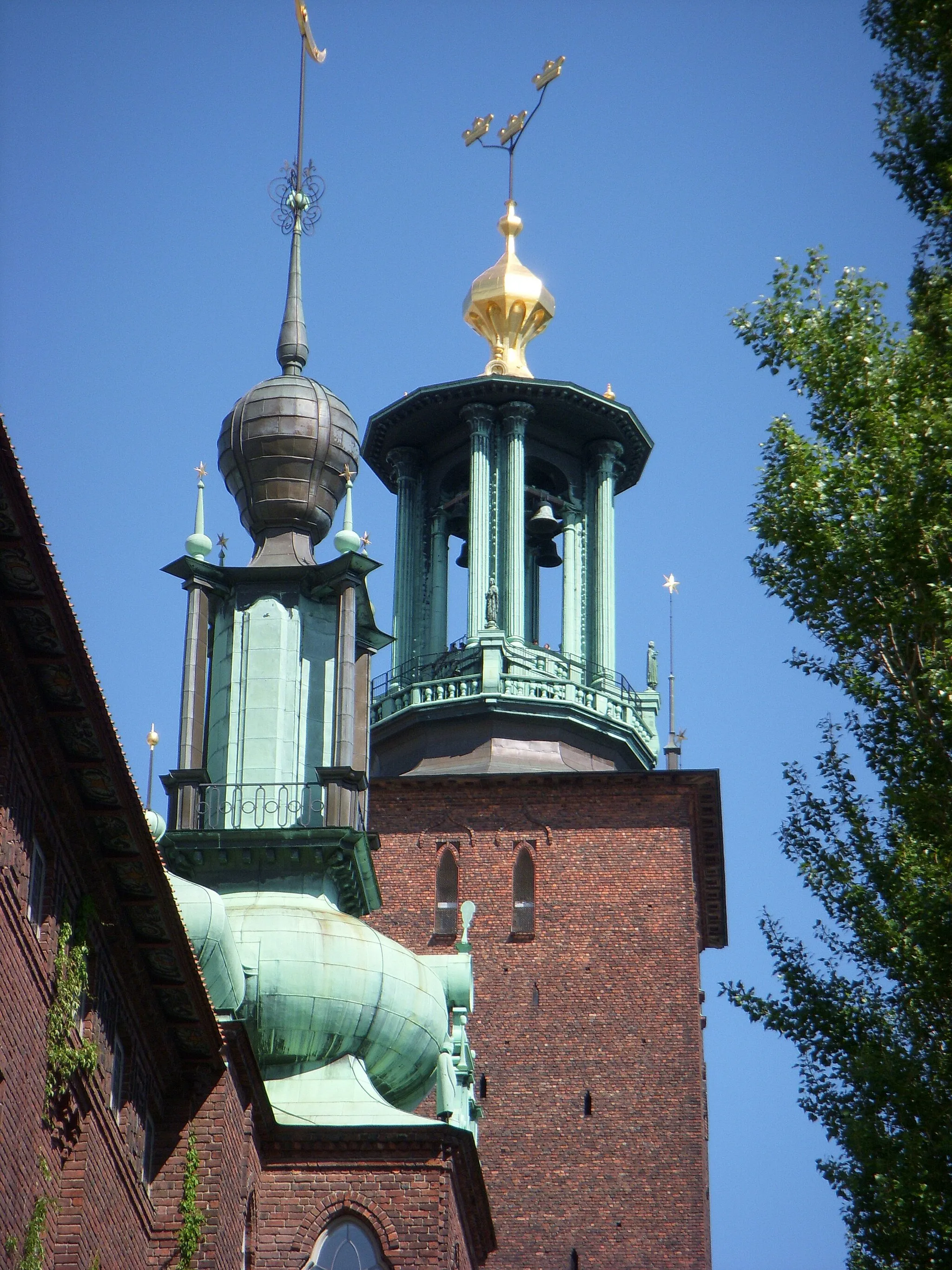 Photo showing: Stockholms stadhus, torn