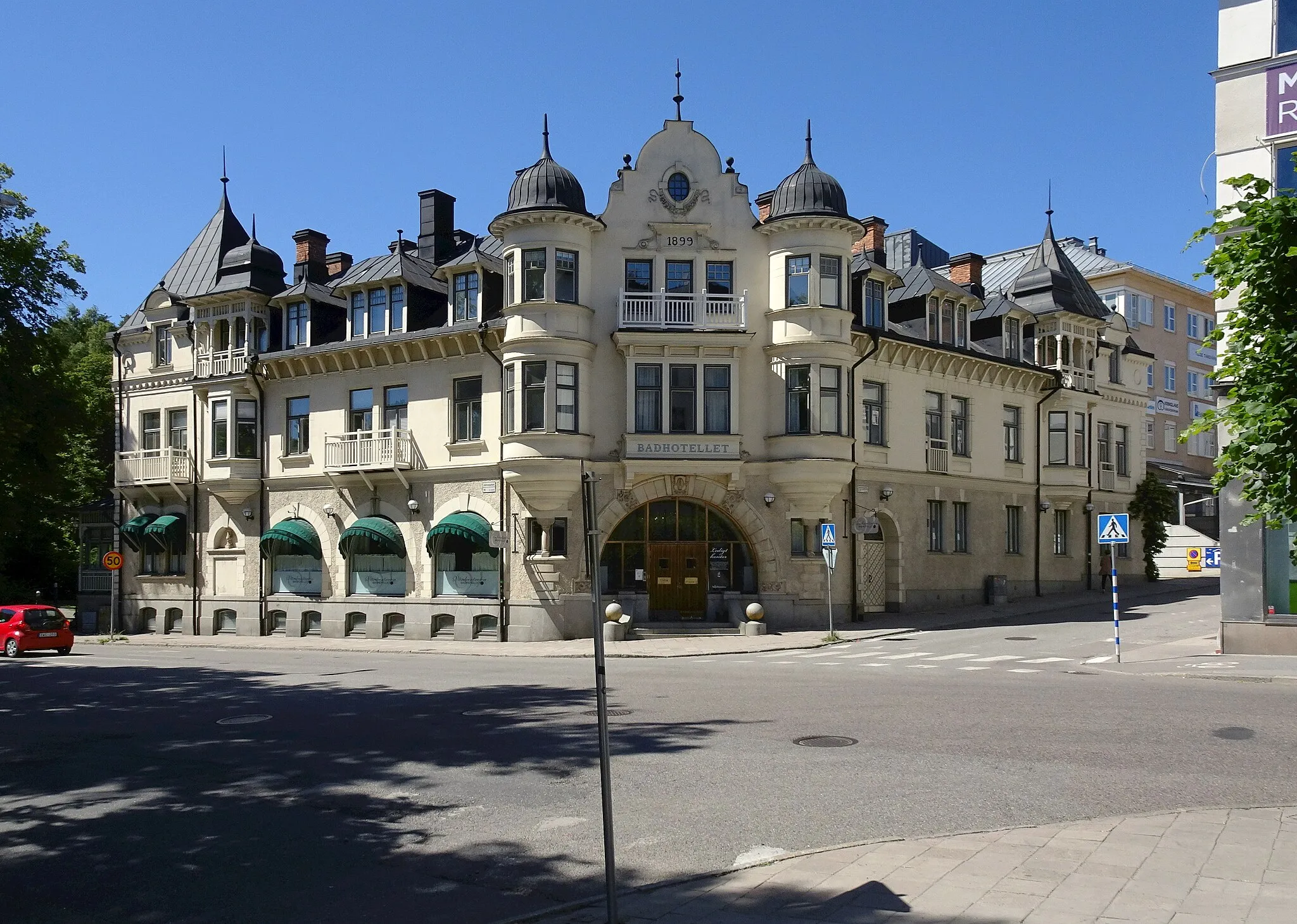 Photo showing: Badhotellet, Södertälje, arkitekt Edward Ohlsson (1899)