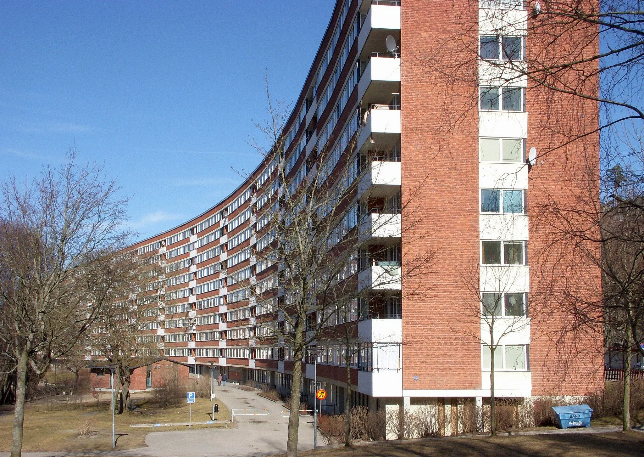 Photo showing: Bostadshus "Ormen Långe", Masmo