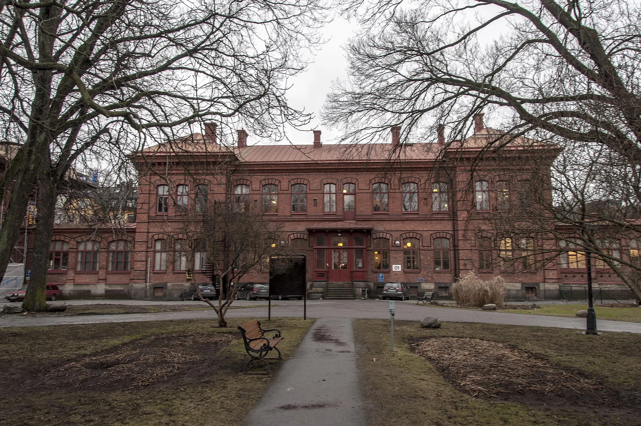 Photo showing: Norrtulls sjukhus, Nybyggnadsår 1880 - 1885 som Allmänna Barnhuset. Arktitekt: Frans Gustaf Abraham Dahl, Byggmästare:Andreas Gustaf Sällström