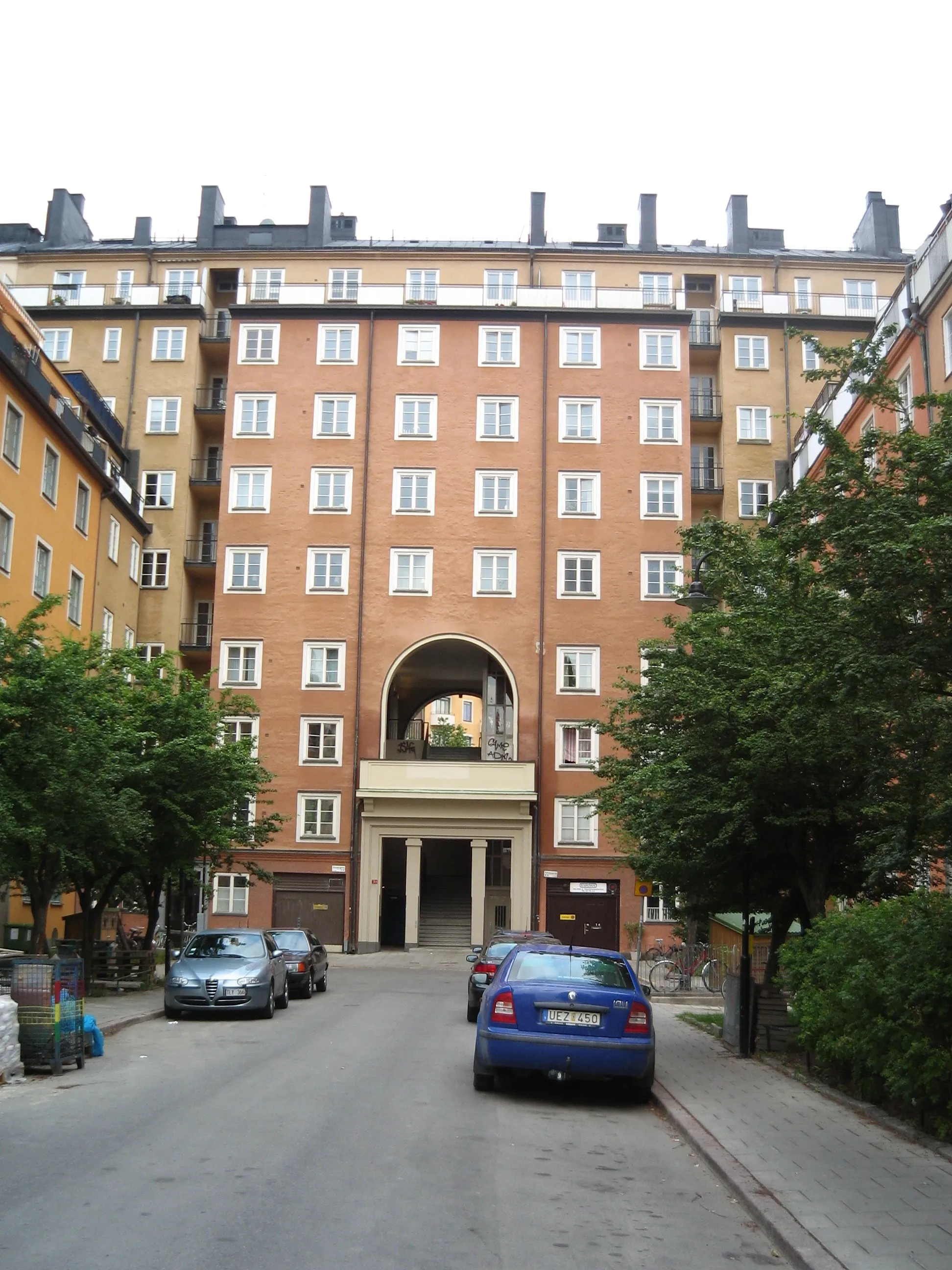 Photo showing: Vulcanusgatan i Atlasområdet, Vasastaden, Stockholm