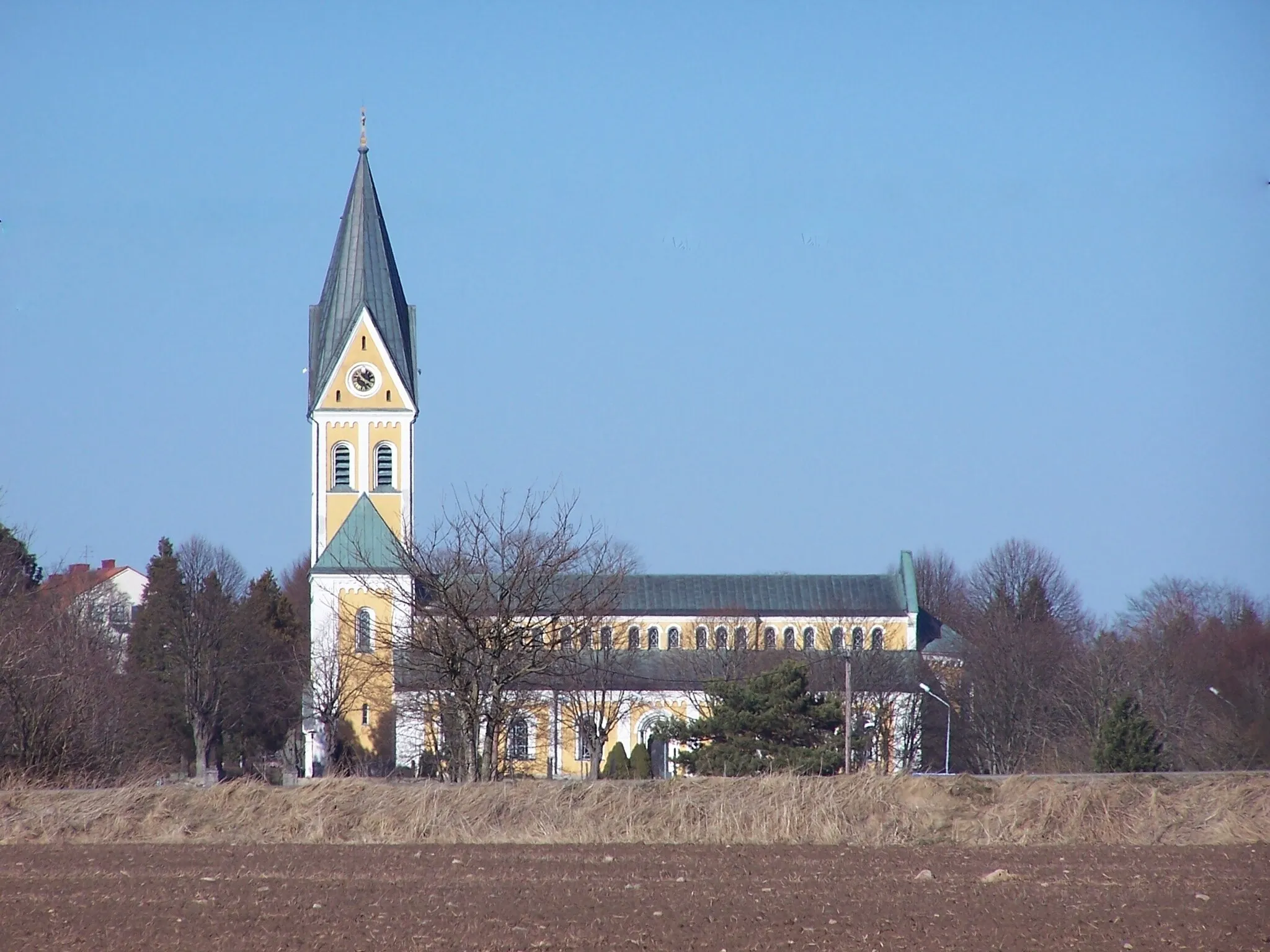 Photo showing: Bräkne-Hoby church, Bräkne-Hoby parish.