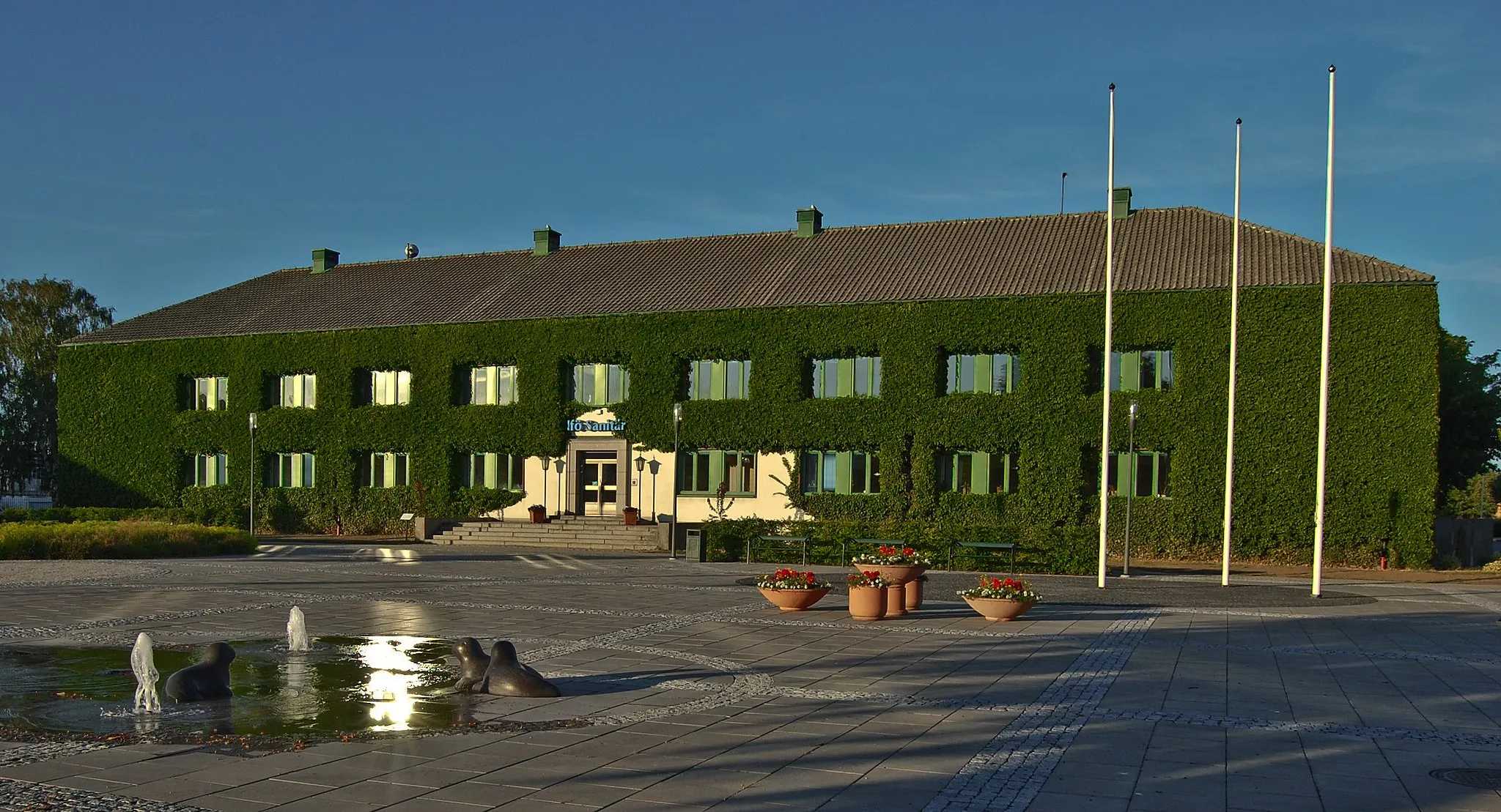 Photo showing: Ifö Sanitärs huvudkontor i Bromölla.