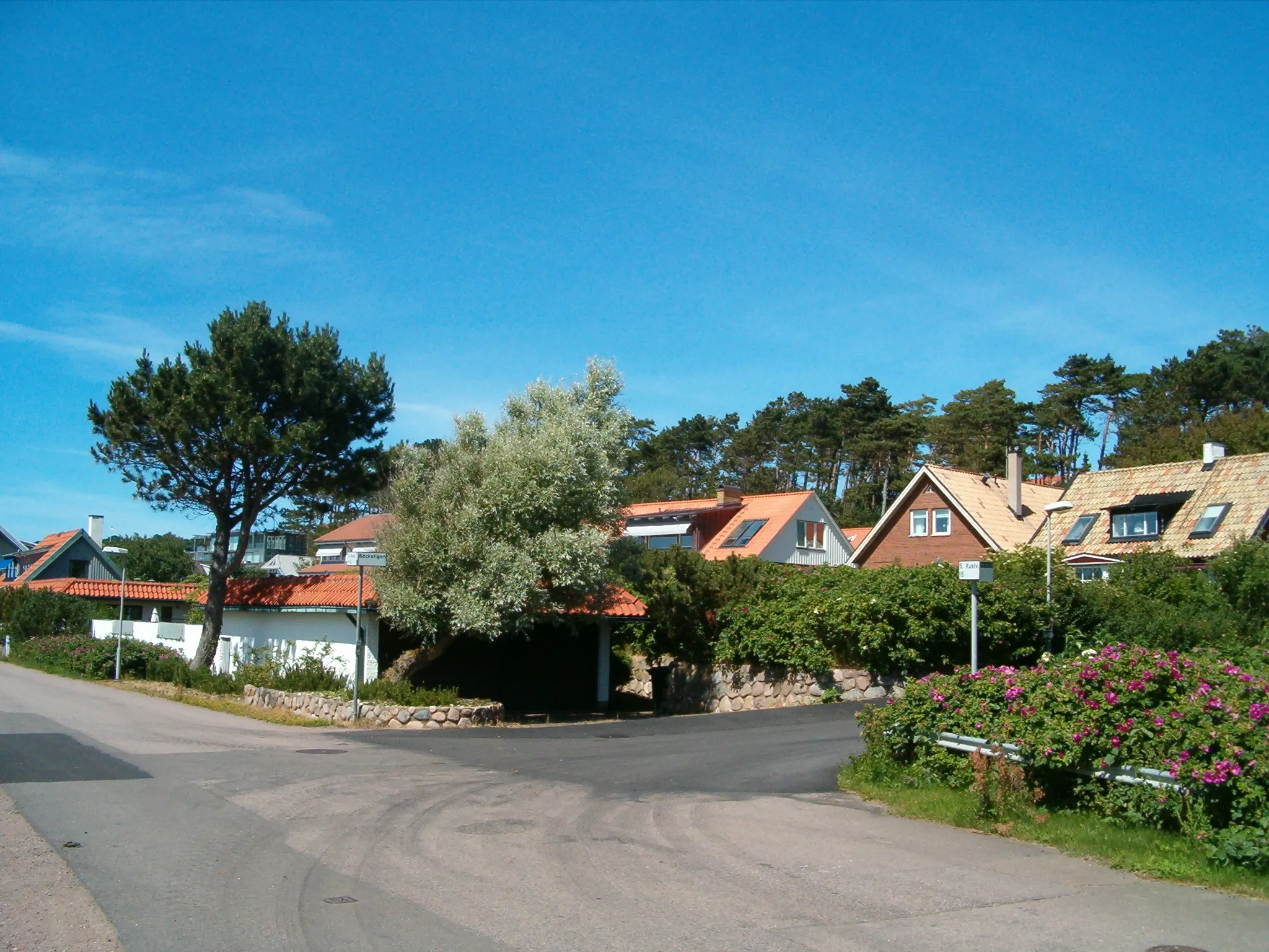 Photo showing: Vy vid Kustvägen i Hittarp, Helsingborgs kommun.