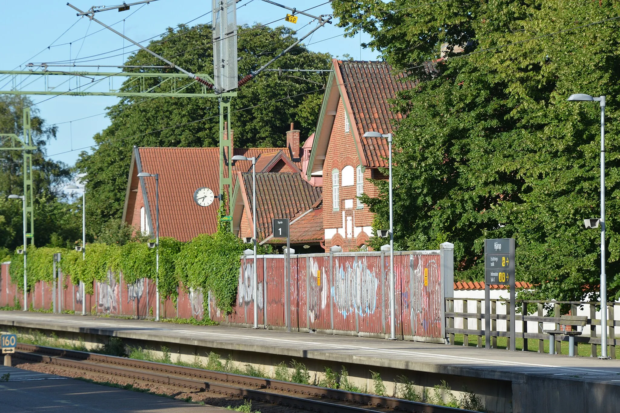 Photo showing: Uppåkra station