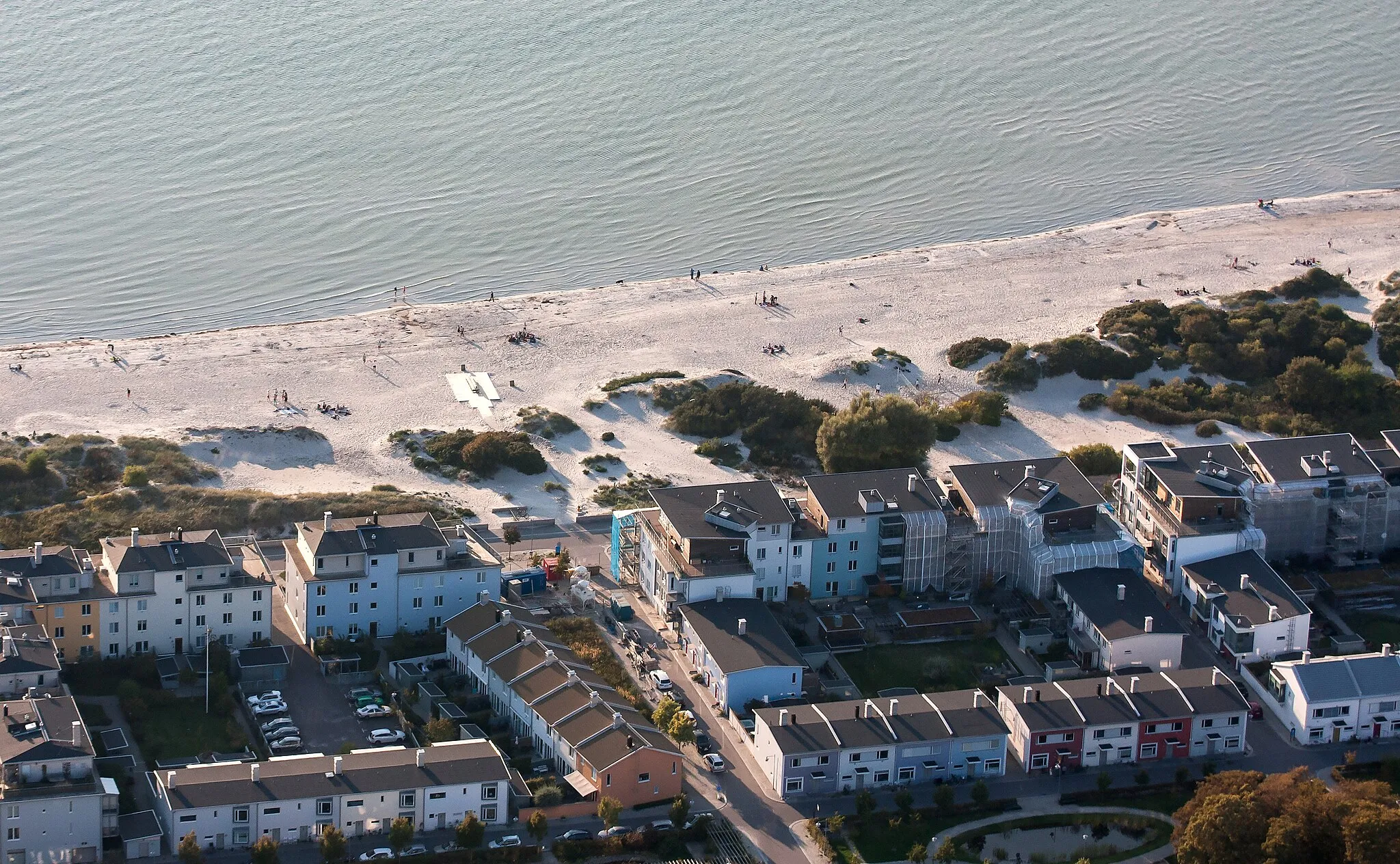 Photo showing: Lomma beach north of Malmö, Sweden