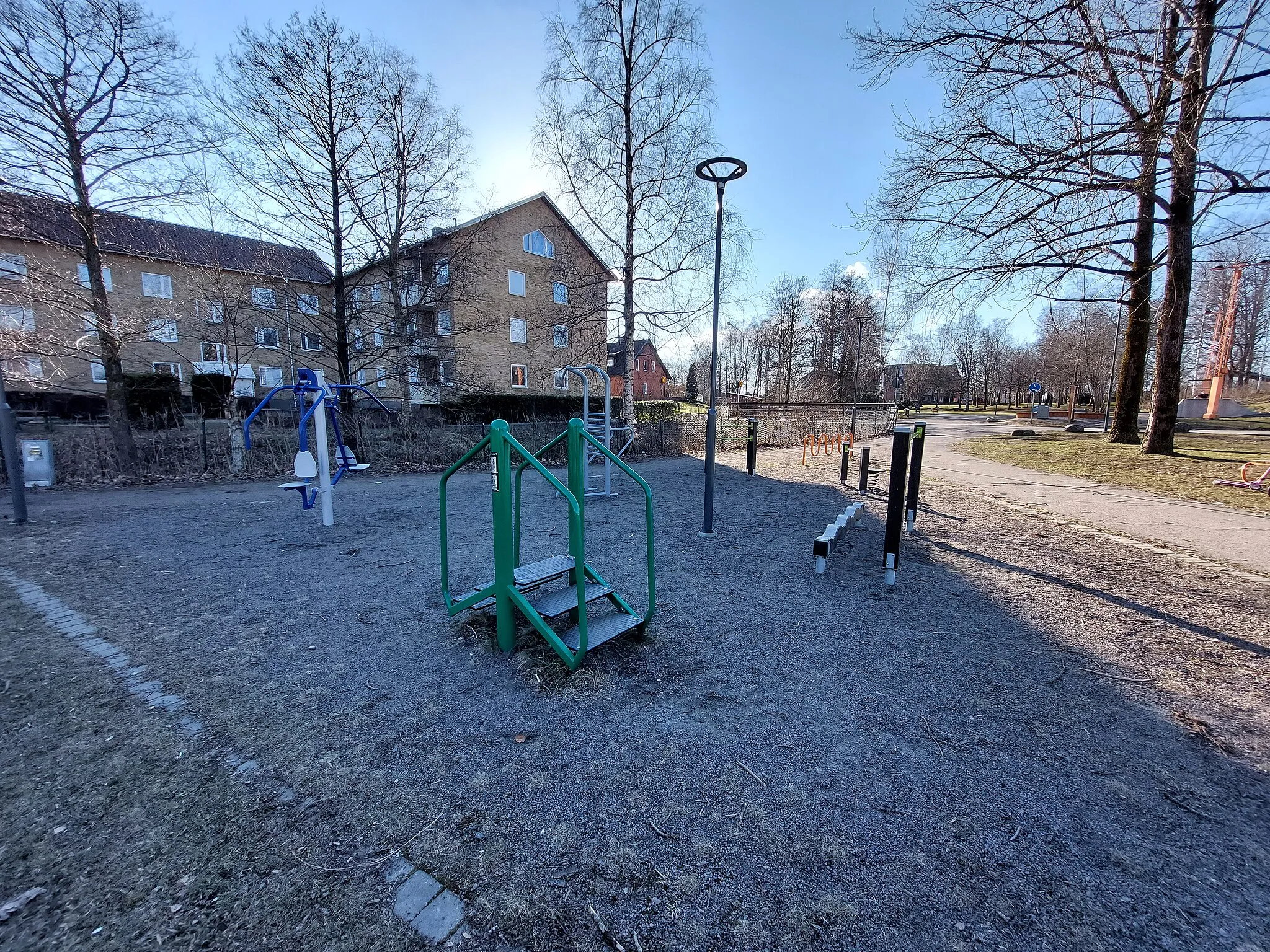 Photo showing: Esabvallen utegym (utegym Perstorps kommun)