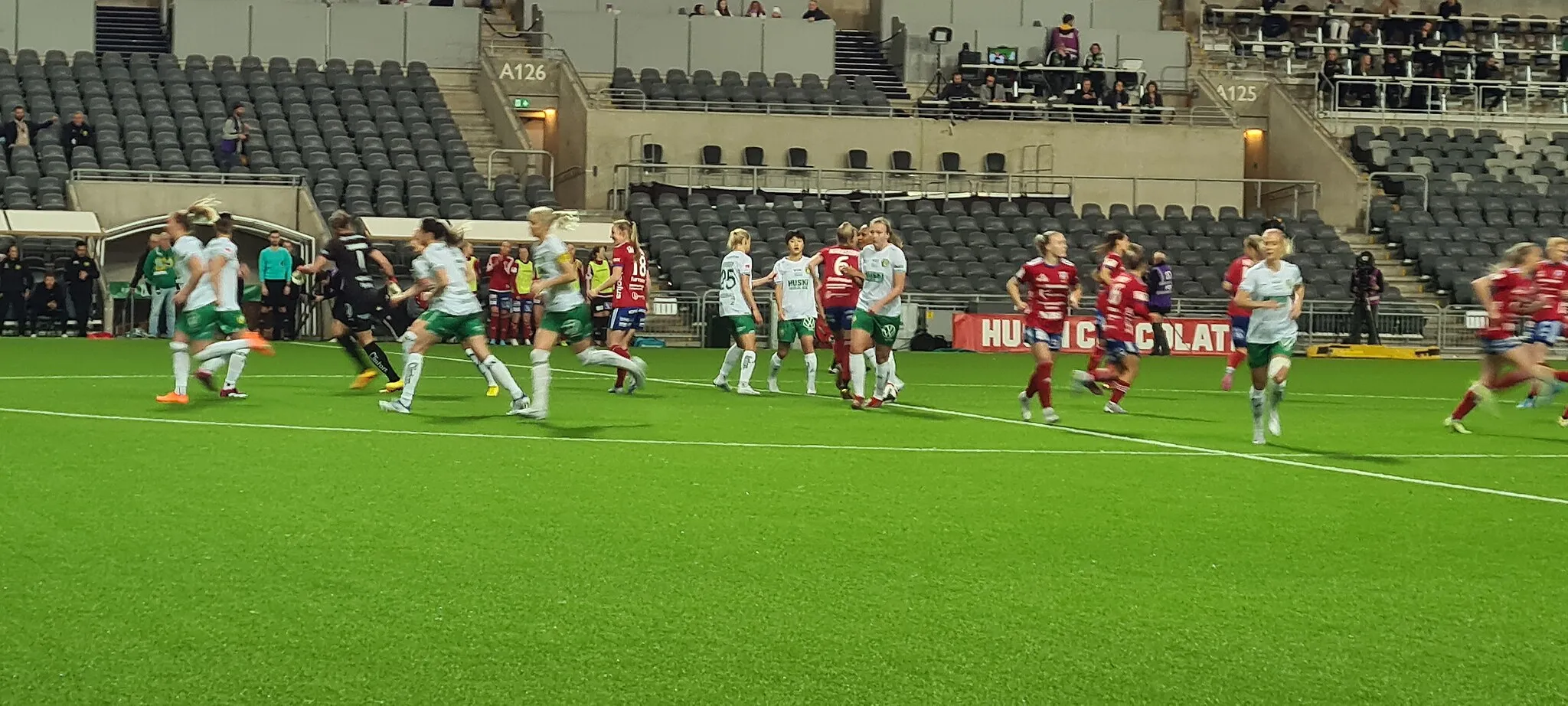 Photo showing: Soccer, Sweden, Stockholm - teams Hammarby - Vittsjö