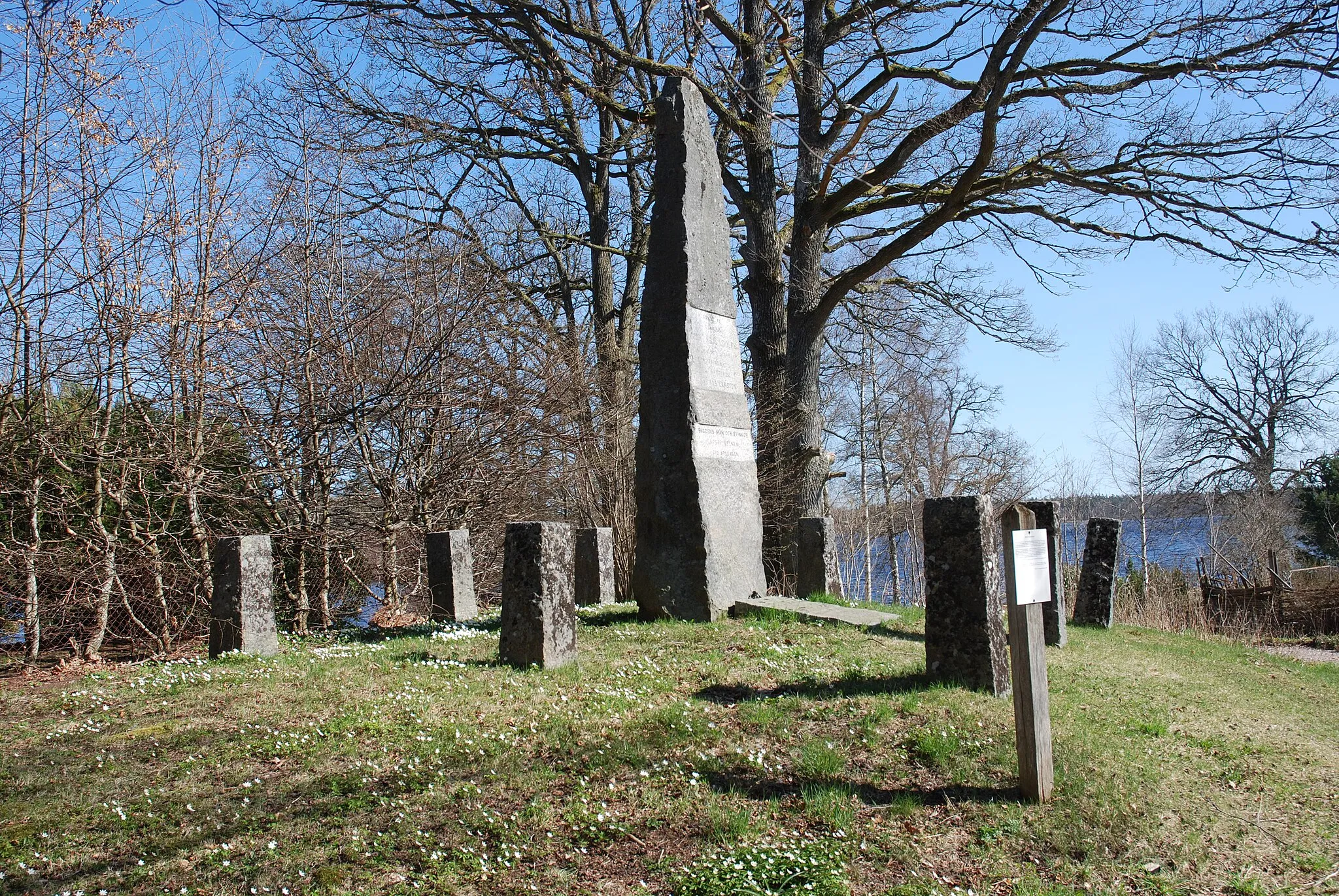 Photo showing: Monument, Battle of Vittsjö, Sweden, 1612
Monument raised February 11, 1911