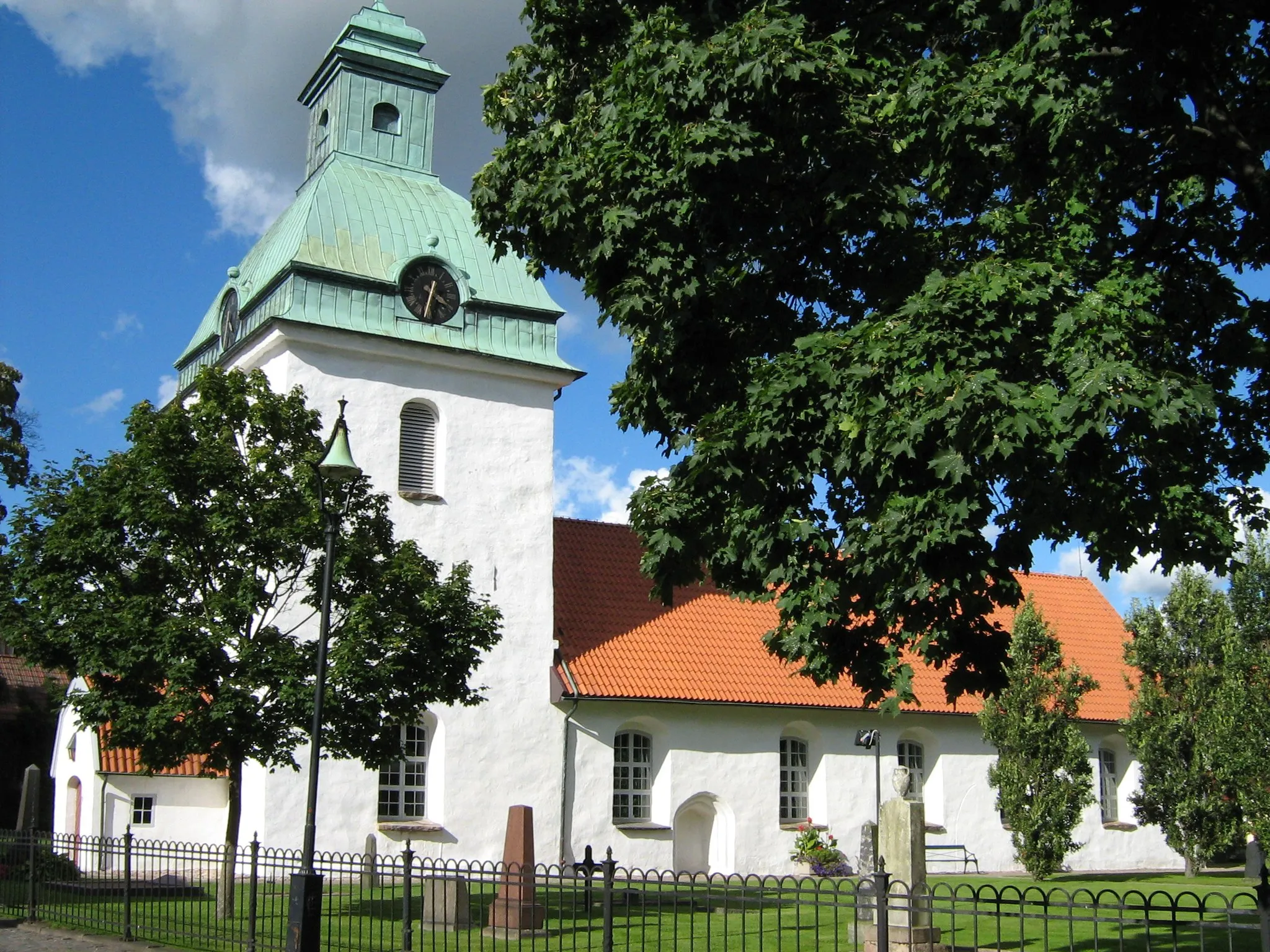 Photo showing: Sankt Laurentii kyrka, Falkenberg, Sverige.