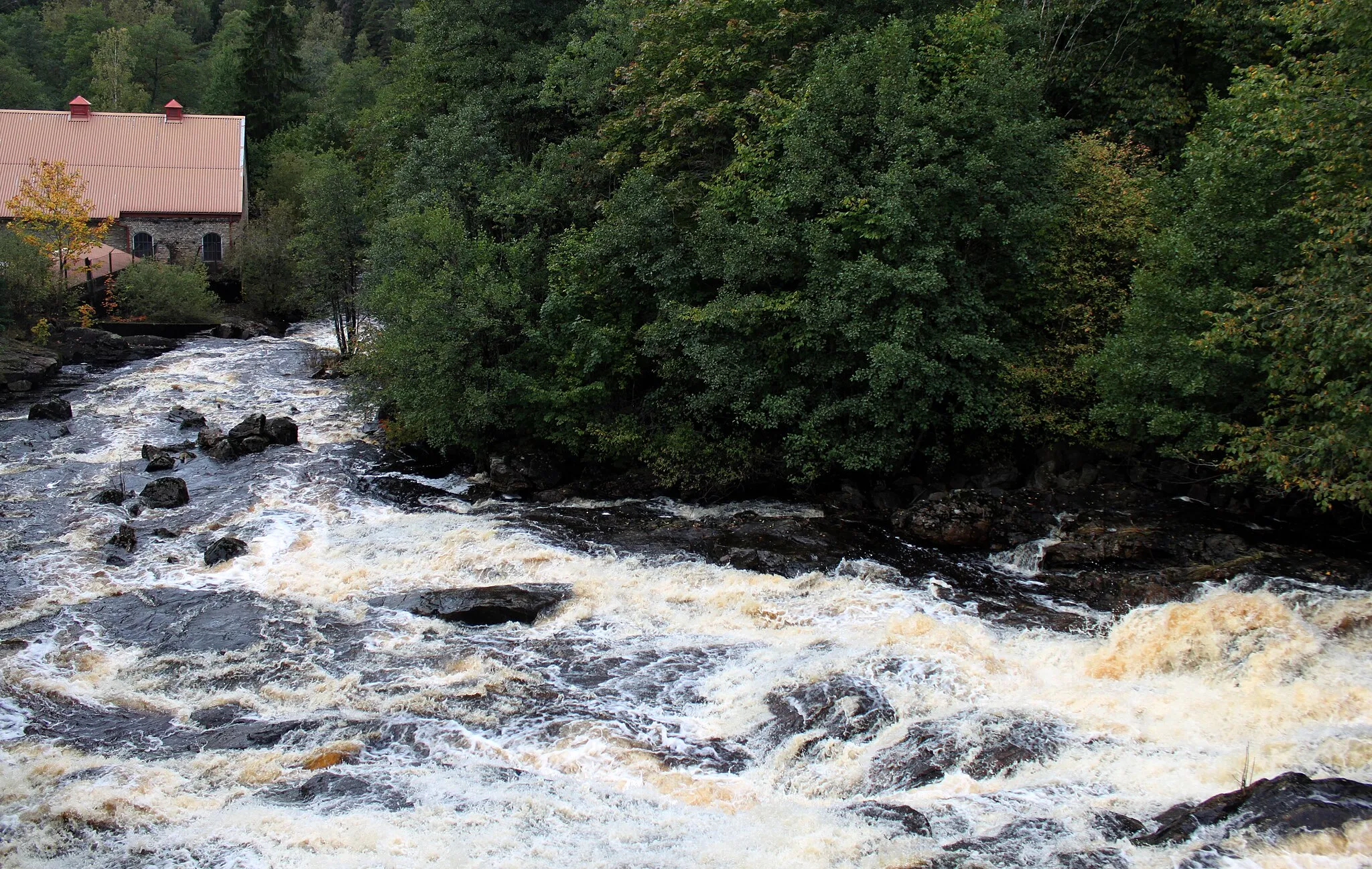 Photo showing: River with a fury