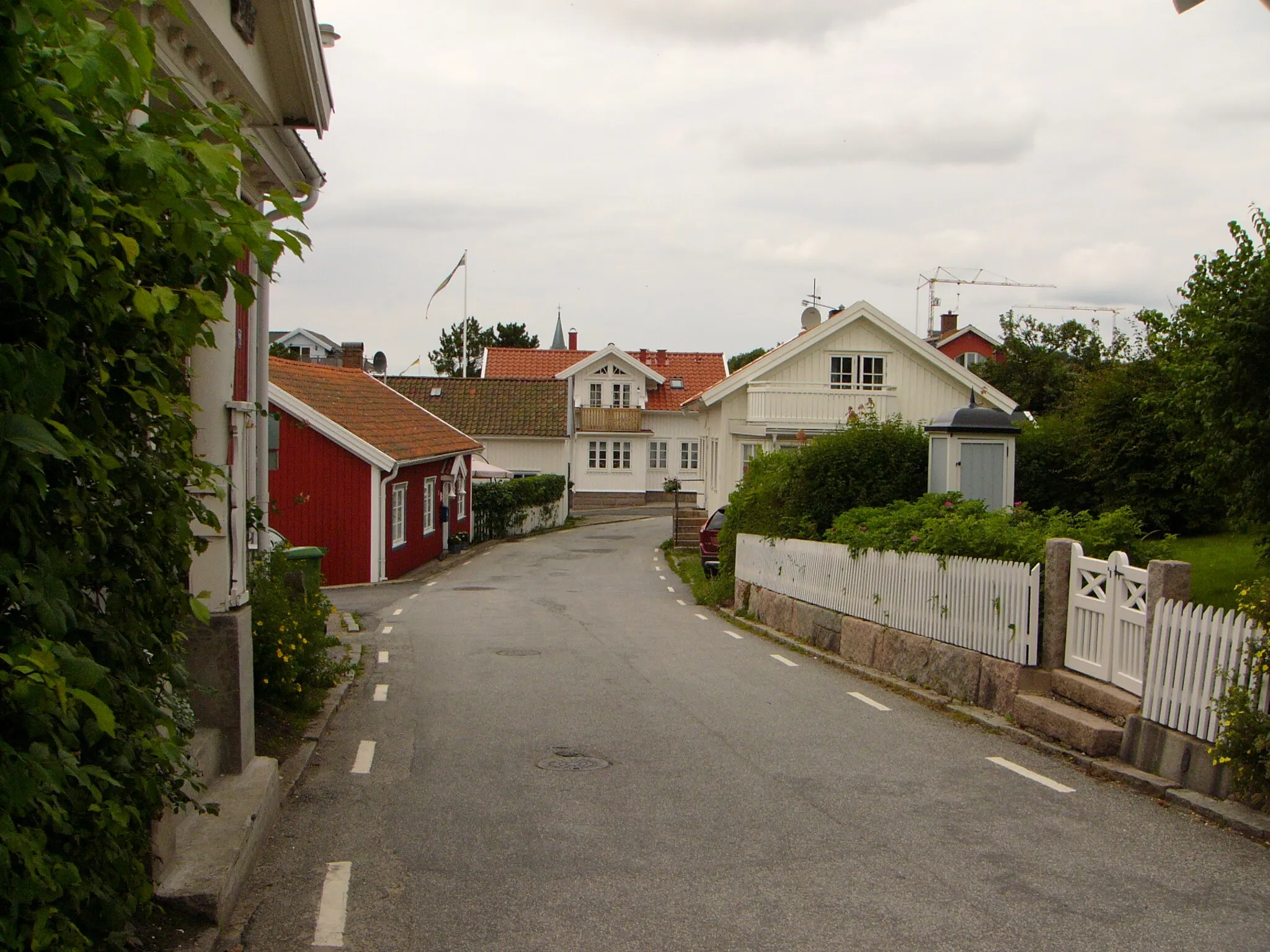 Photo showing: Övre långgatan, Grebbestad.