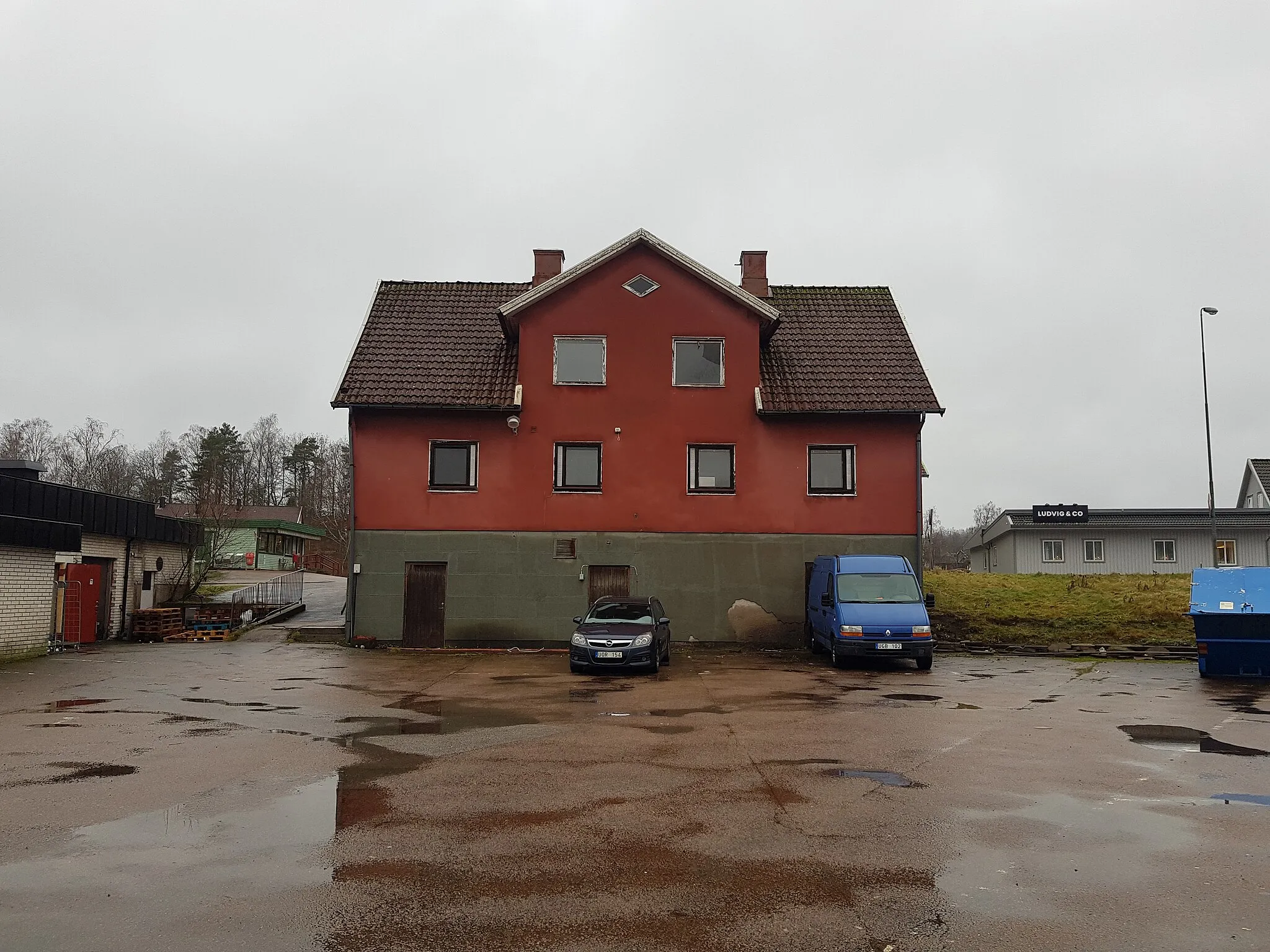 Photo showing: in the RAÄ buildings database.