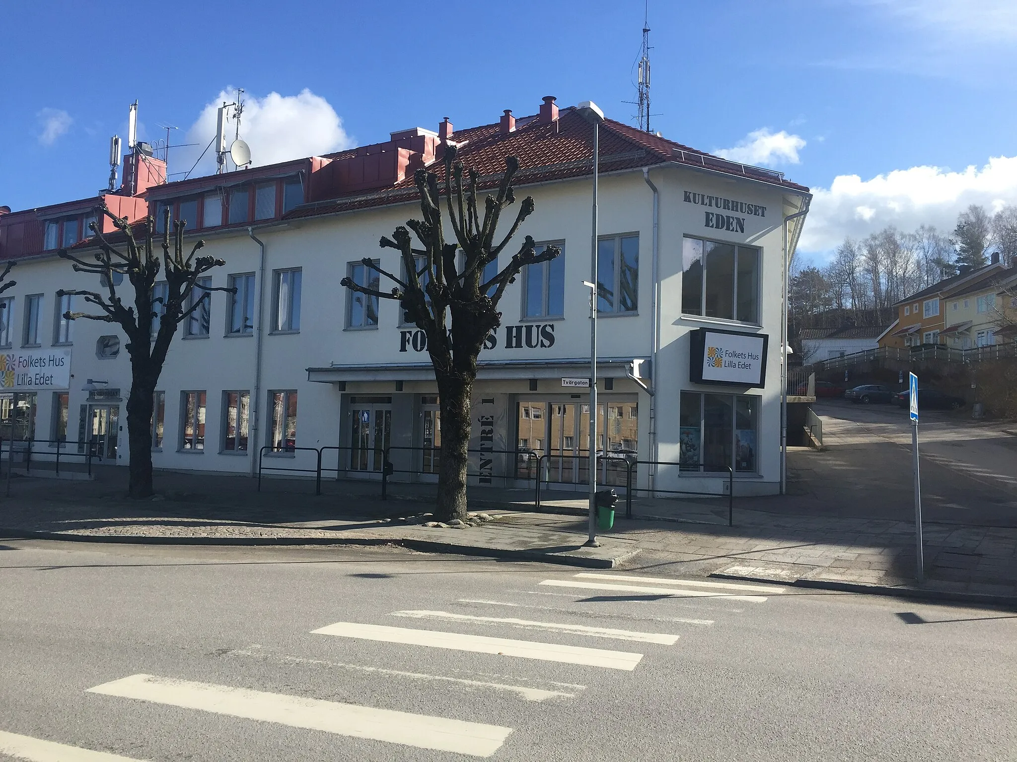 Photo showing: Folkets Hus Lilla Edet