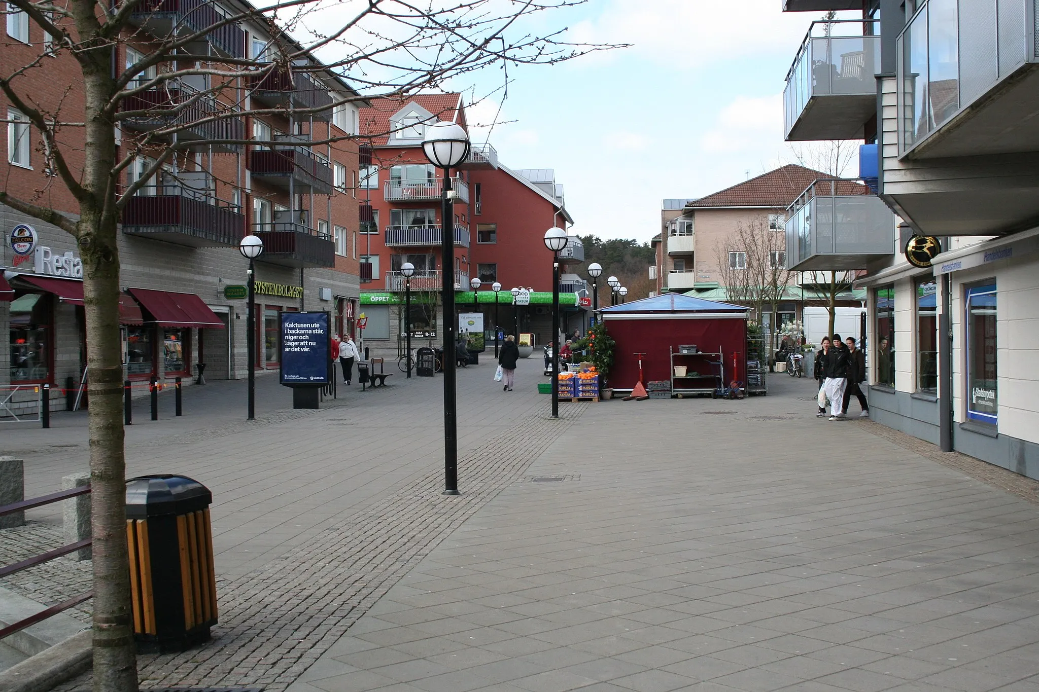 Photo showing: Mölnlycke downtown, Sweden