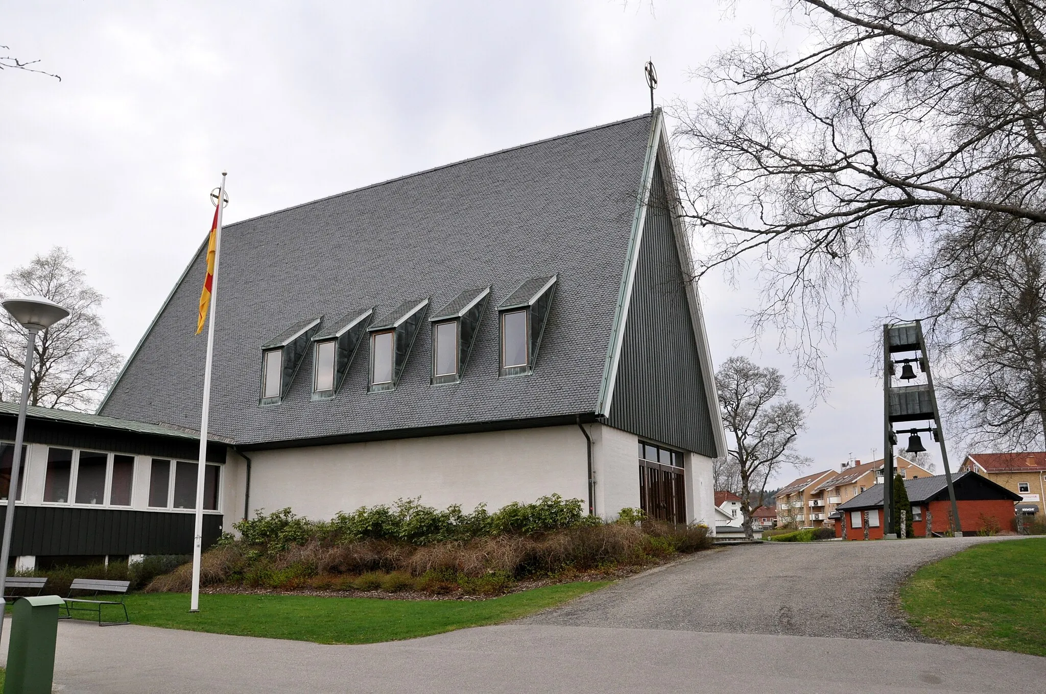 Photo showing: Sandareds kyrka, Skara stift Invigd 1960.